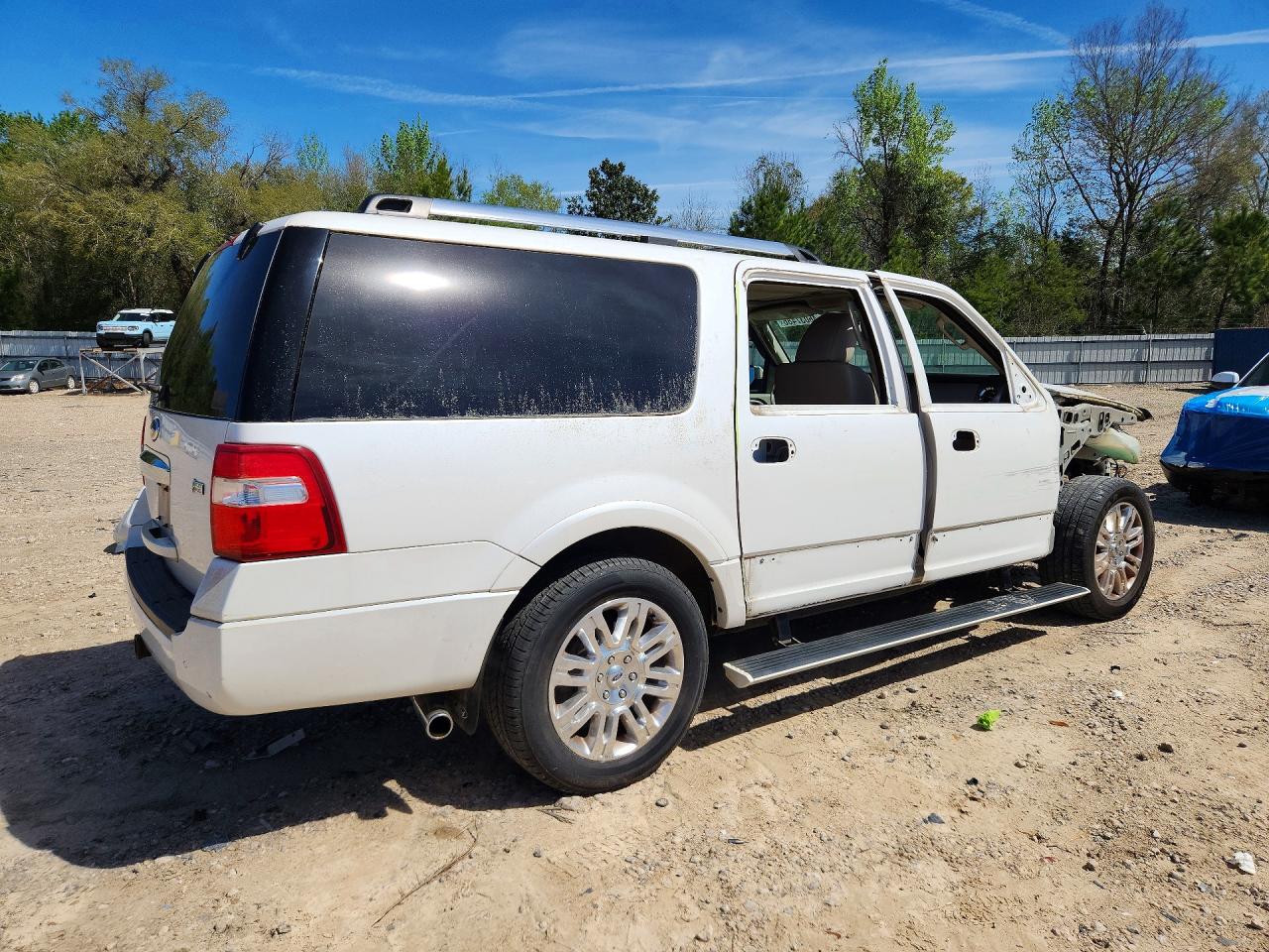 2014 Ford Expedition El Limited Белый vin: 1FMJK1K55EEF11397