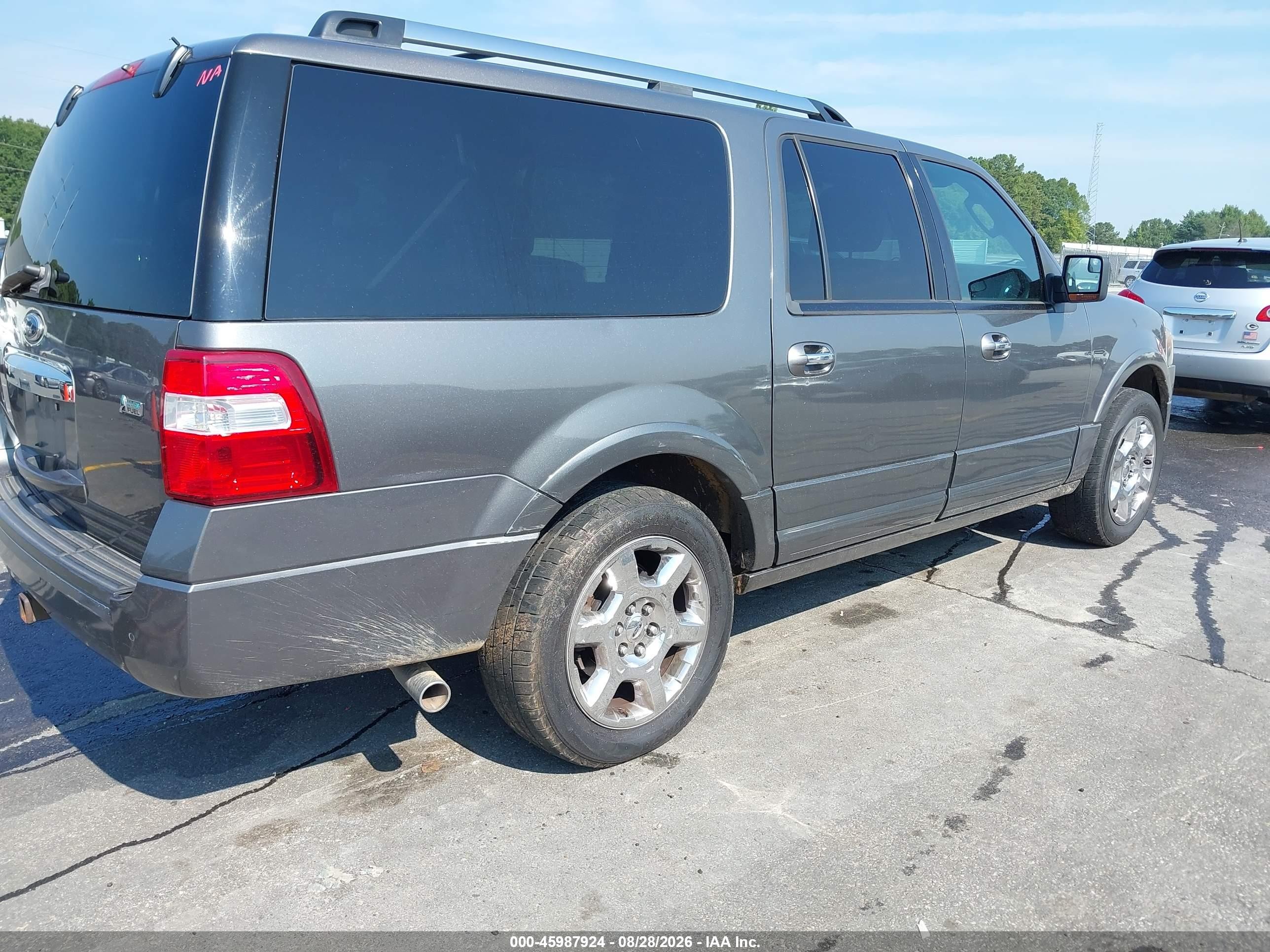 2014 Ford Expedition El Limited Gray vin: 1FMJK1K55EEF65492