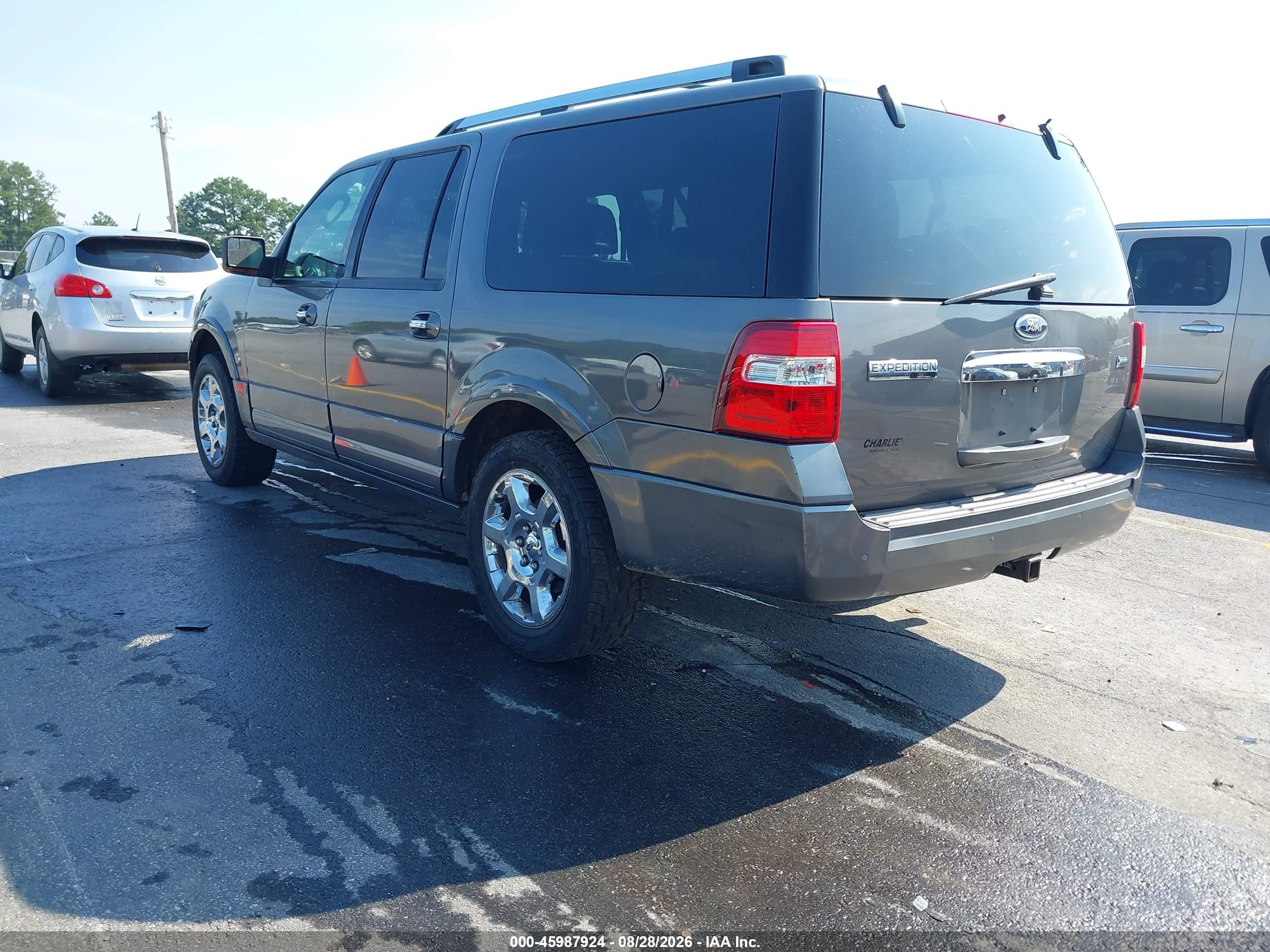 2014 Ford Expedition El Limited Gray vin: 1FMJK1K55EEF65492