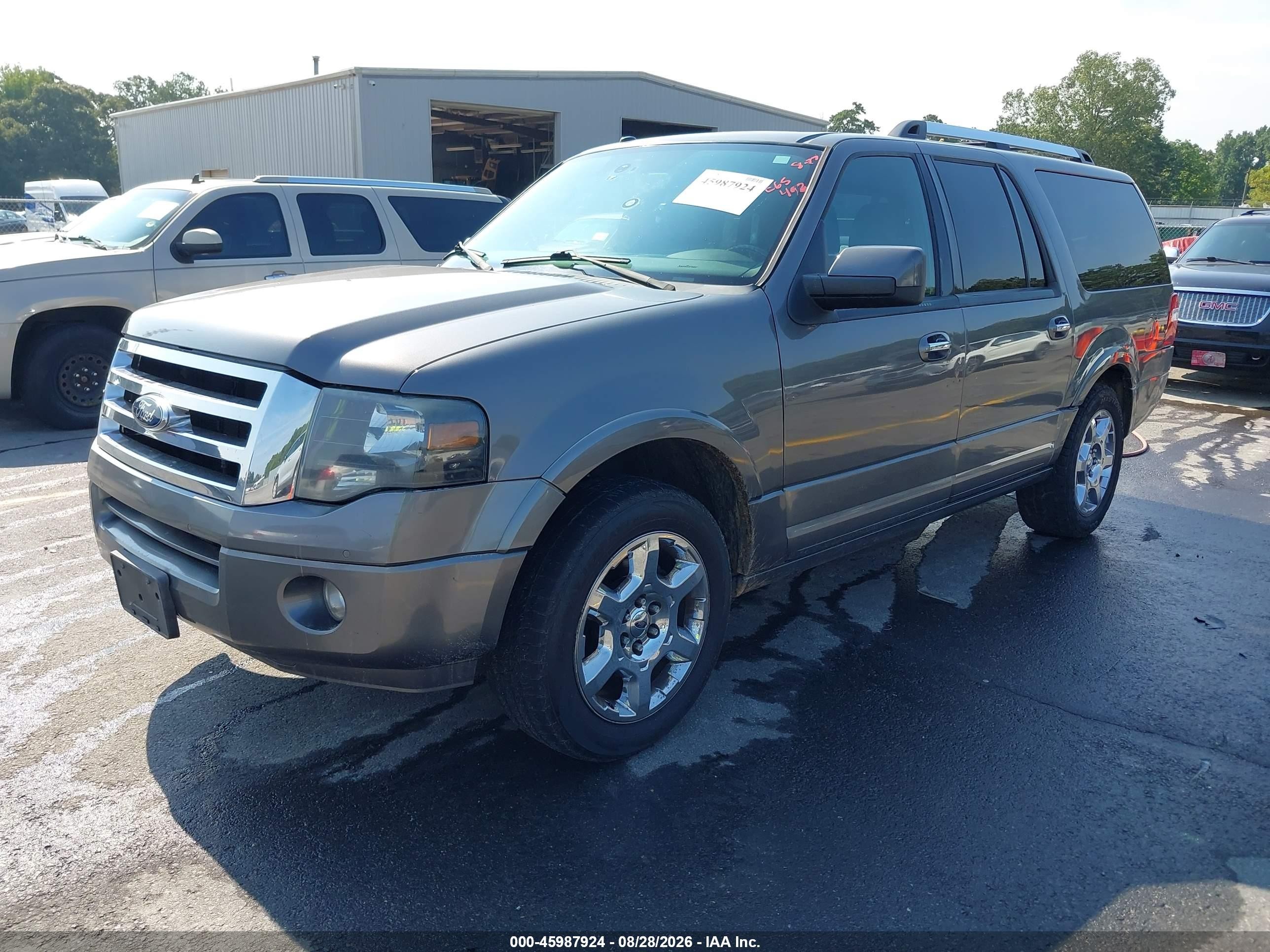 2014 Ford Expedition El Limited Gray vin: 1FMJK1K55EEF65492