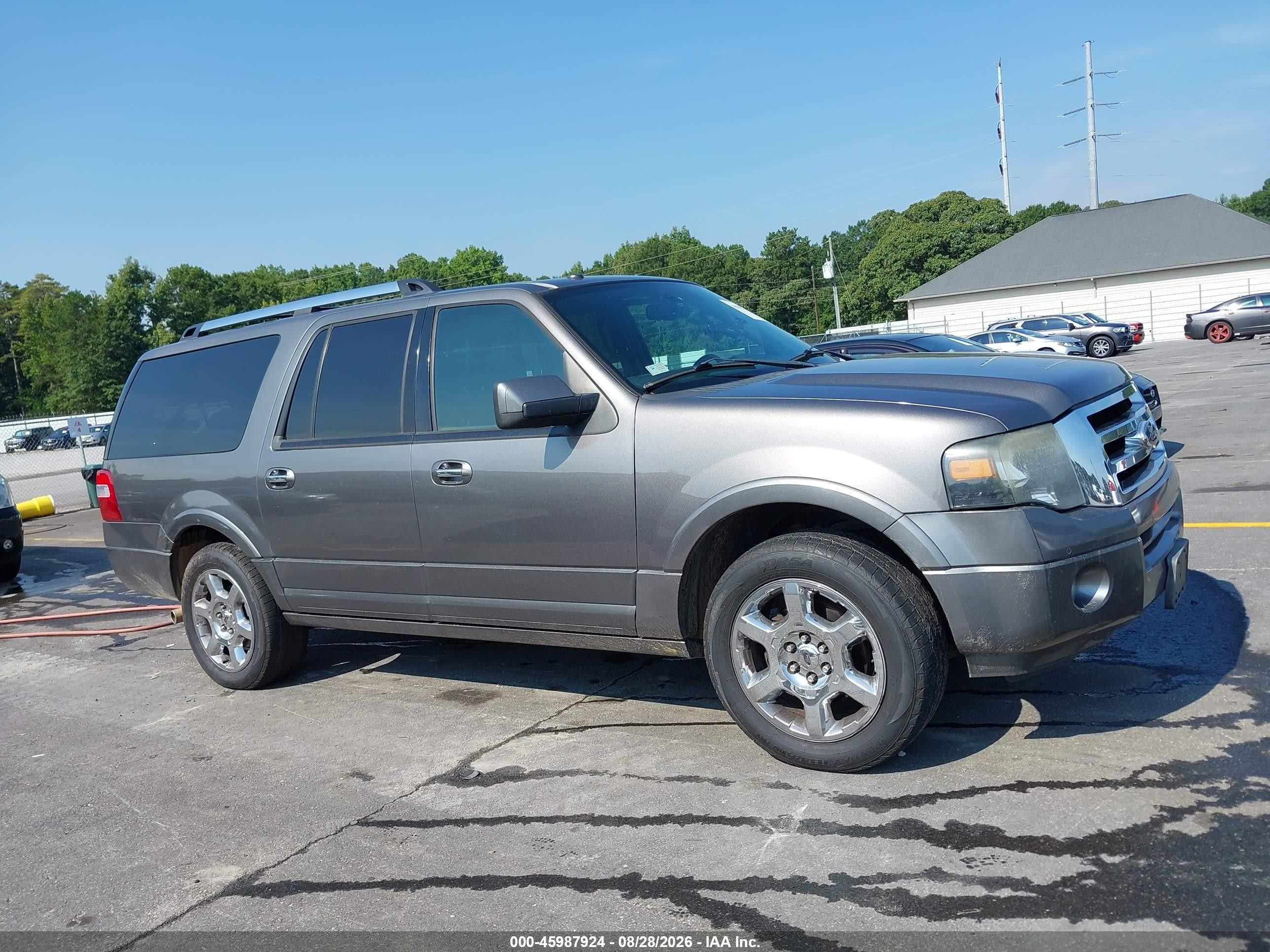 2014 Ford Expedition El Limited Gray vin: 1FMJK1K55EEF65492