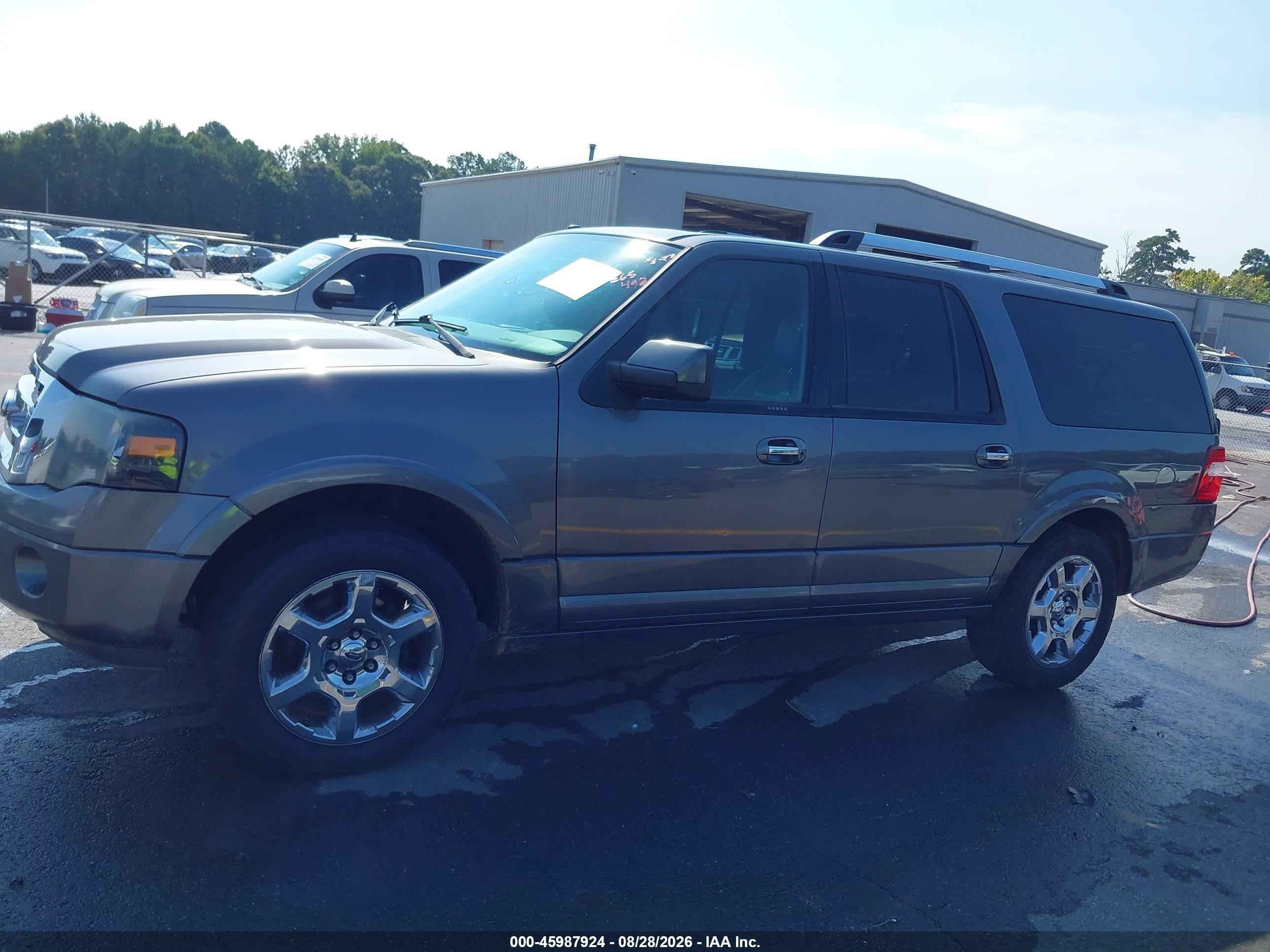 2014 Ford Expedition El Limited Gray vin: 1FMJK1K55EEF65492