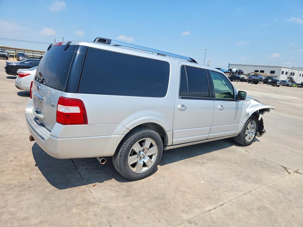 2010 Ford Expedition El Limited Silver vin: 1FMJK1K56AEA48521