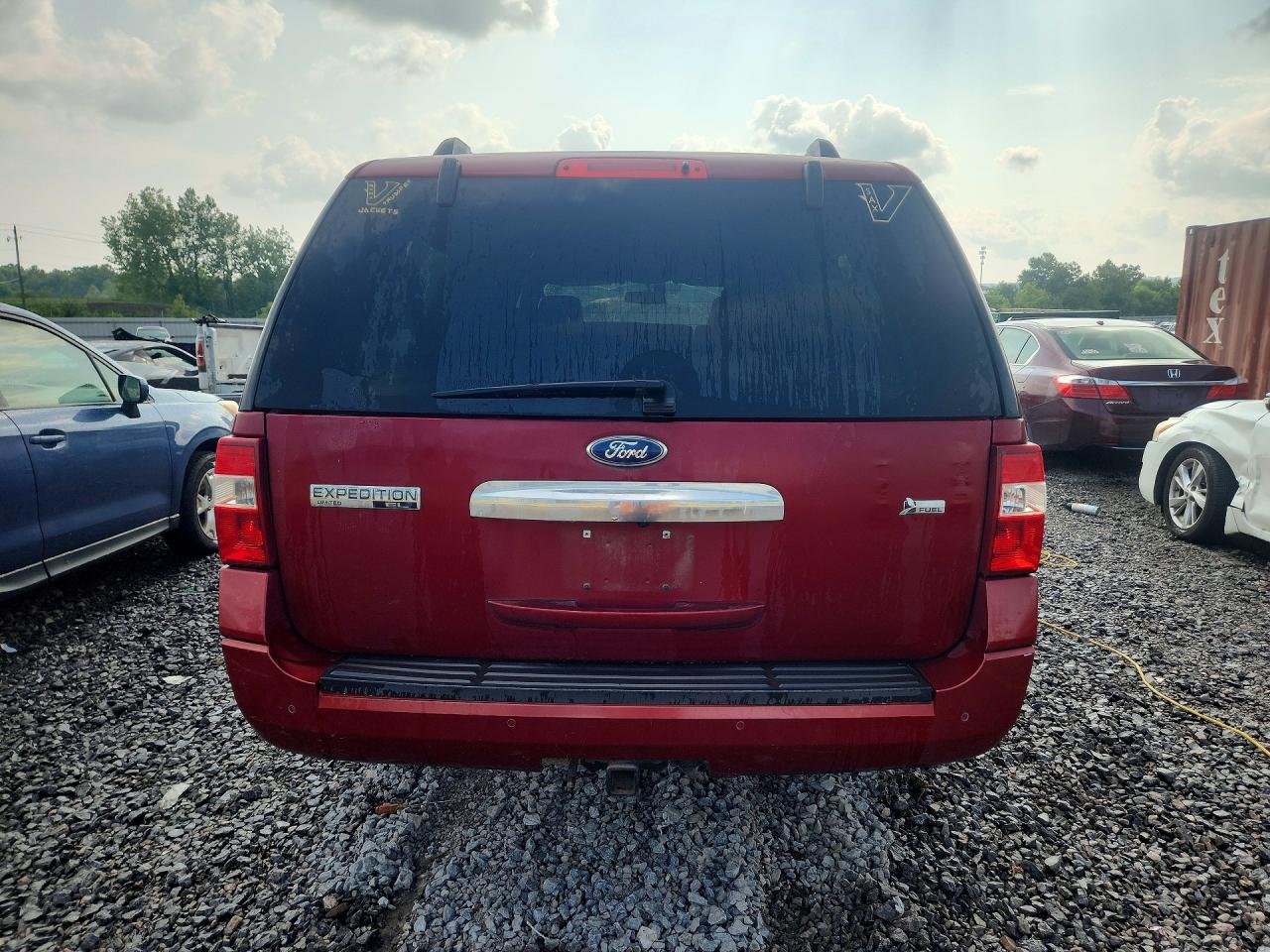 2013 Ford Expedition El Limited Burgundy vin: 1FMJK1K56DEF63121