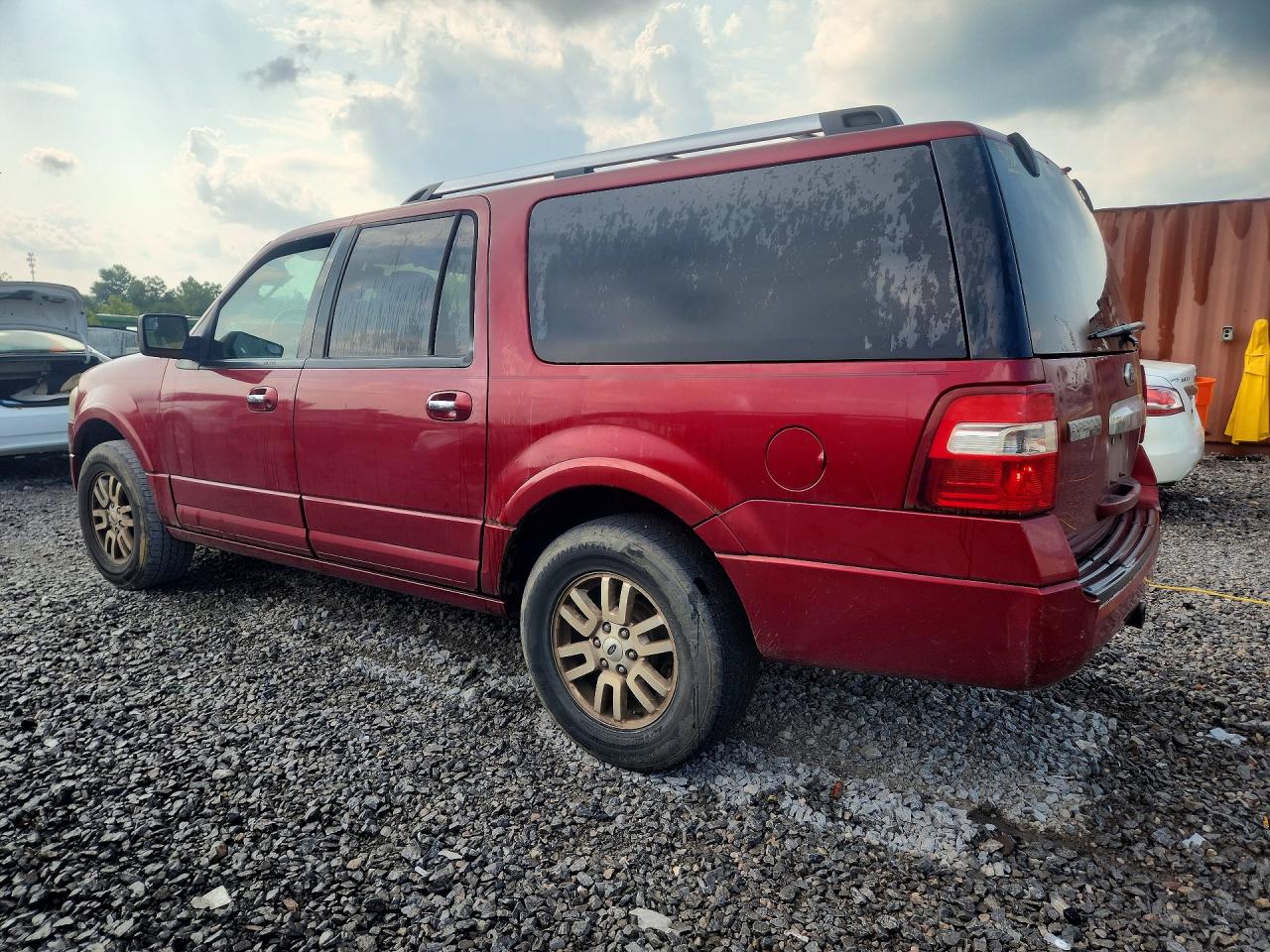 2013 Ford Expedition El Limited Burgundy vin: 1FMJK1K56DEF63121