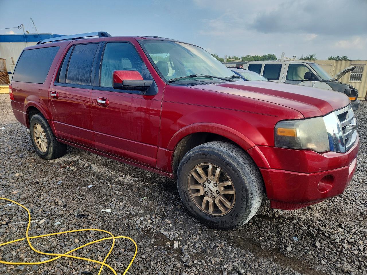 2013 Ford Expedition El Limited Burgundy vin: 1FMJK1K56DEF63121