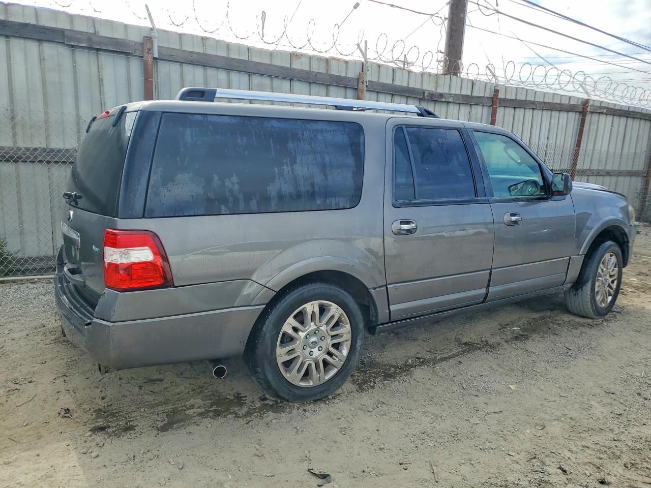 2014 Ford Expedition El Limited Gray vin: 1FMJK1K56EEF10811