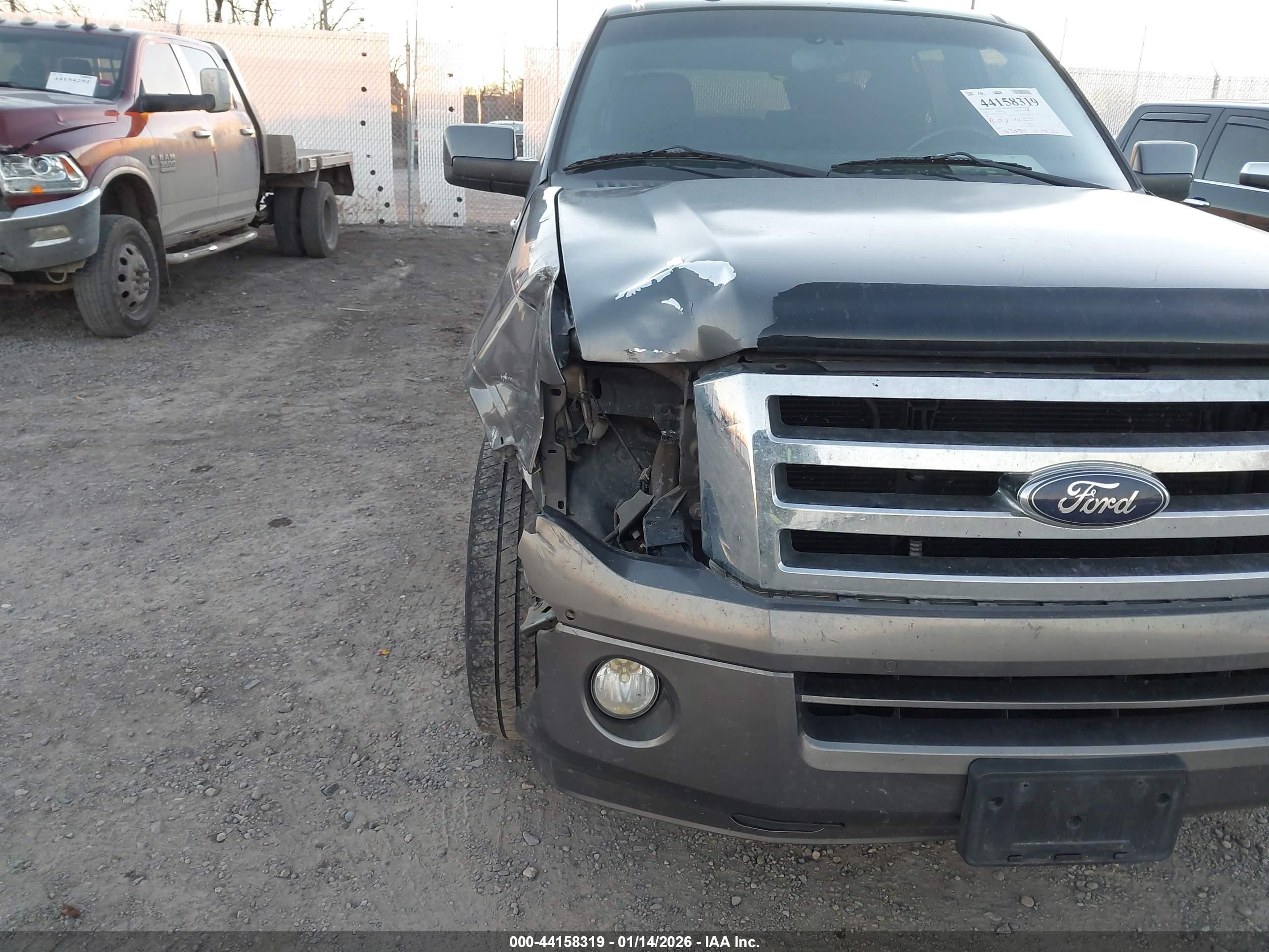2014 Ford Expedition El Limited Gray vin: 1FMJK1K57EEF17282