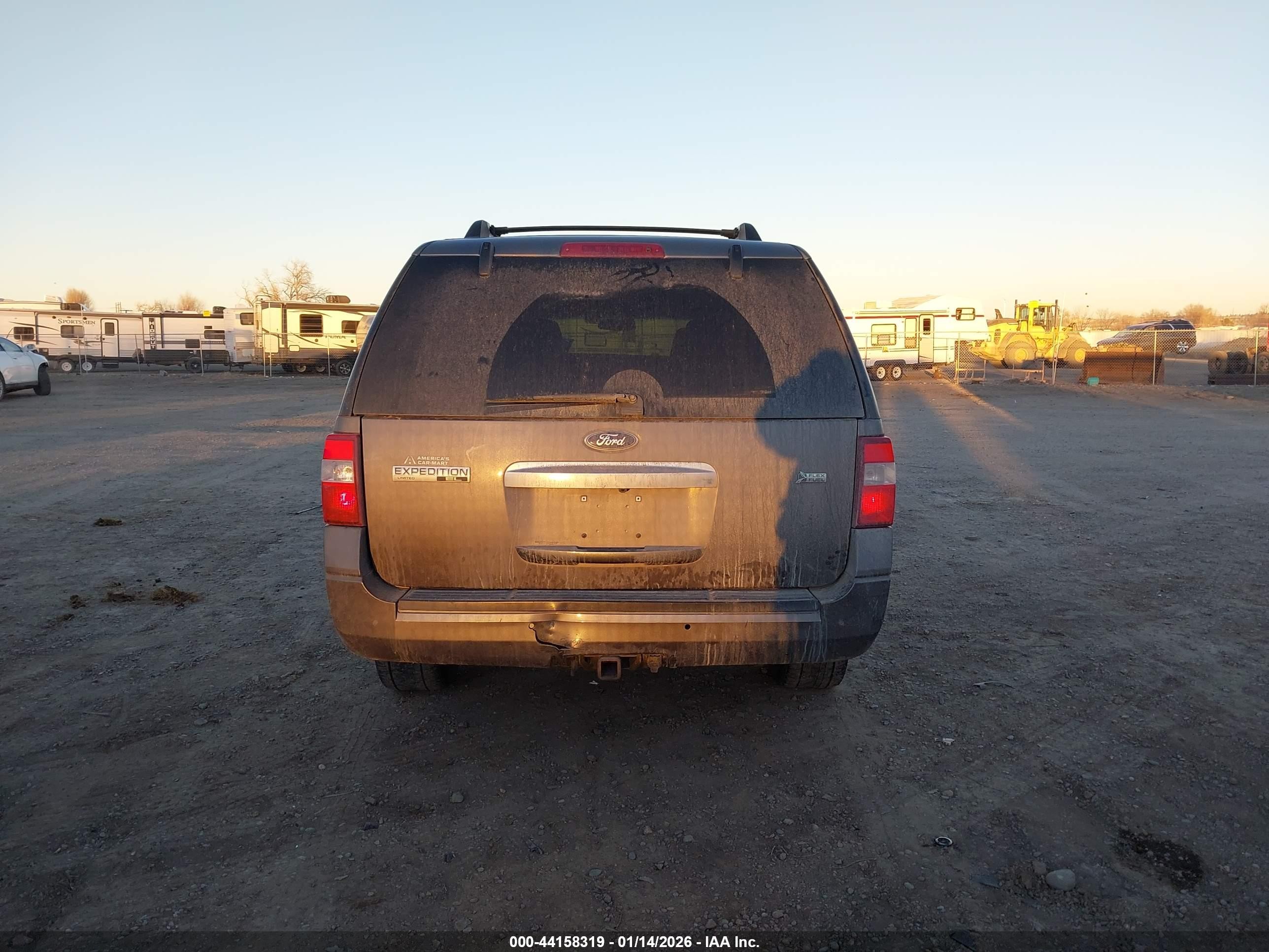 2014 Ford Expedition El Limited Gray vin: 1FMJK1K57EEF17282
