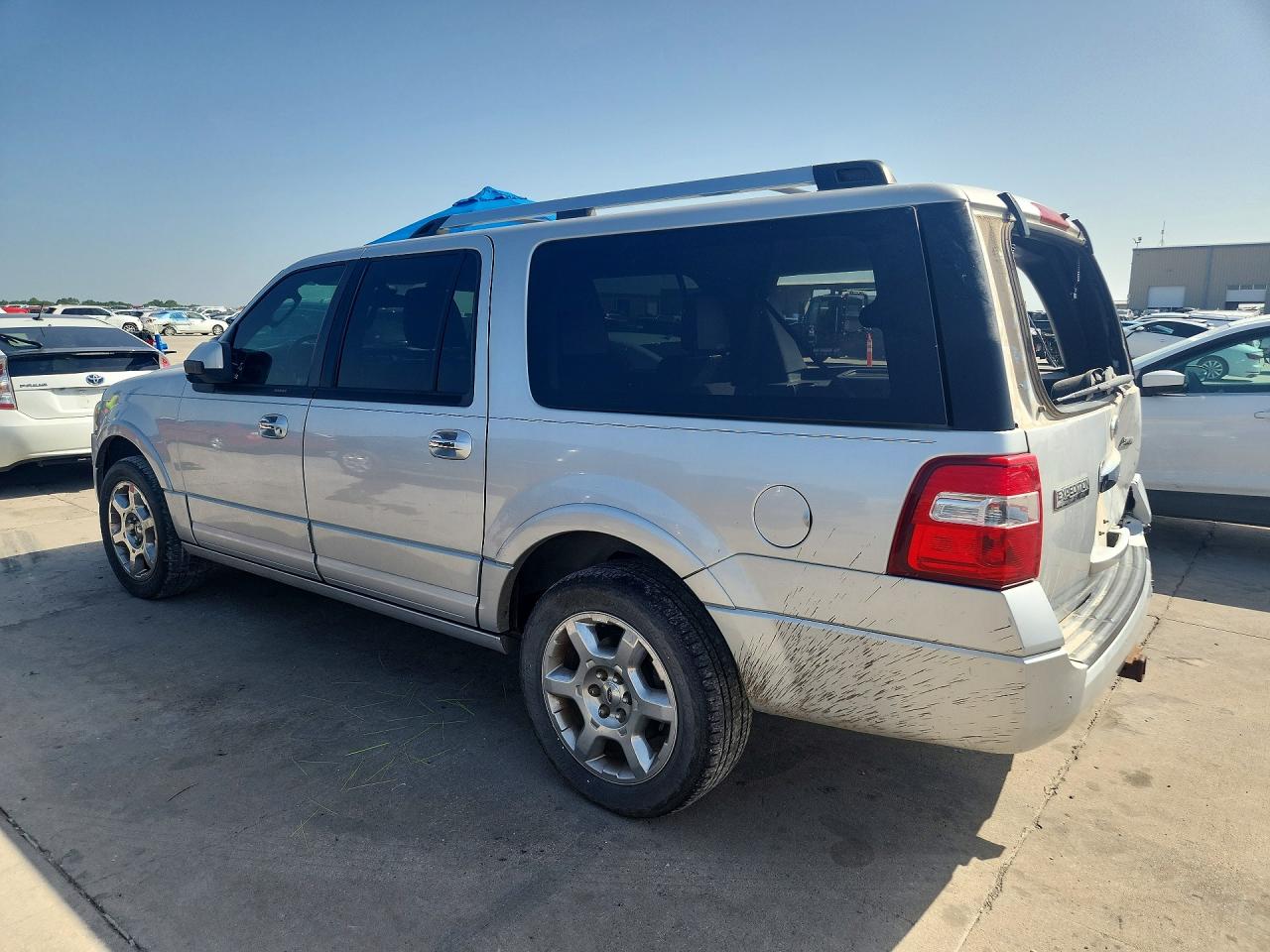 2013 Ford Expedition El Limited Silver vin: 1FMJK1K58DEF69745