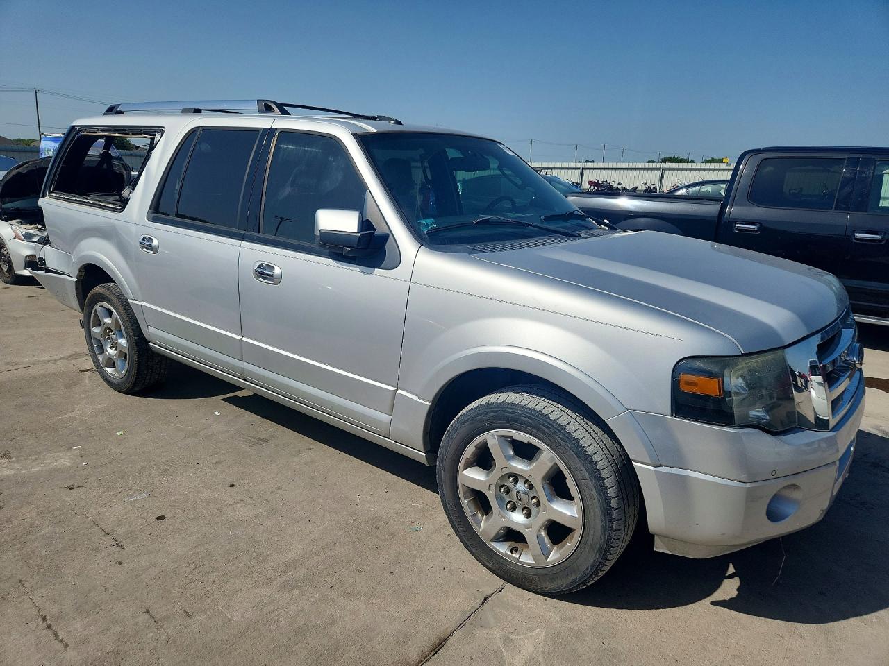2013 Ford Expedition El Limited Silver vin: 1FMJK1K58DEF69745