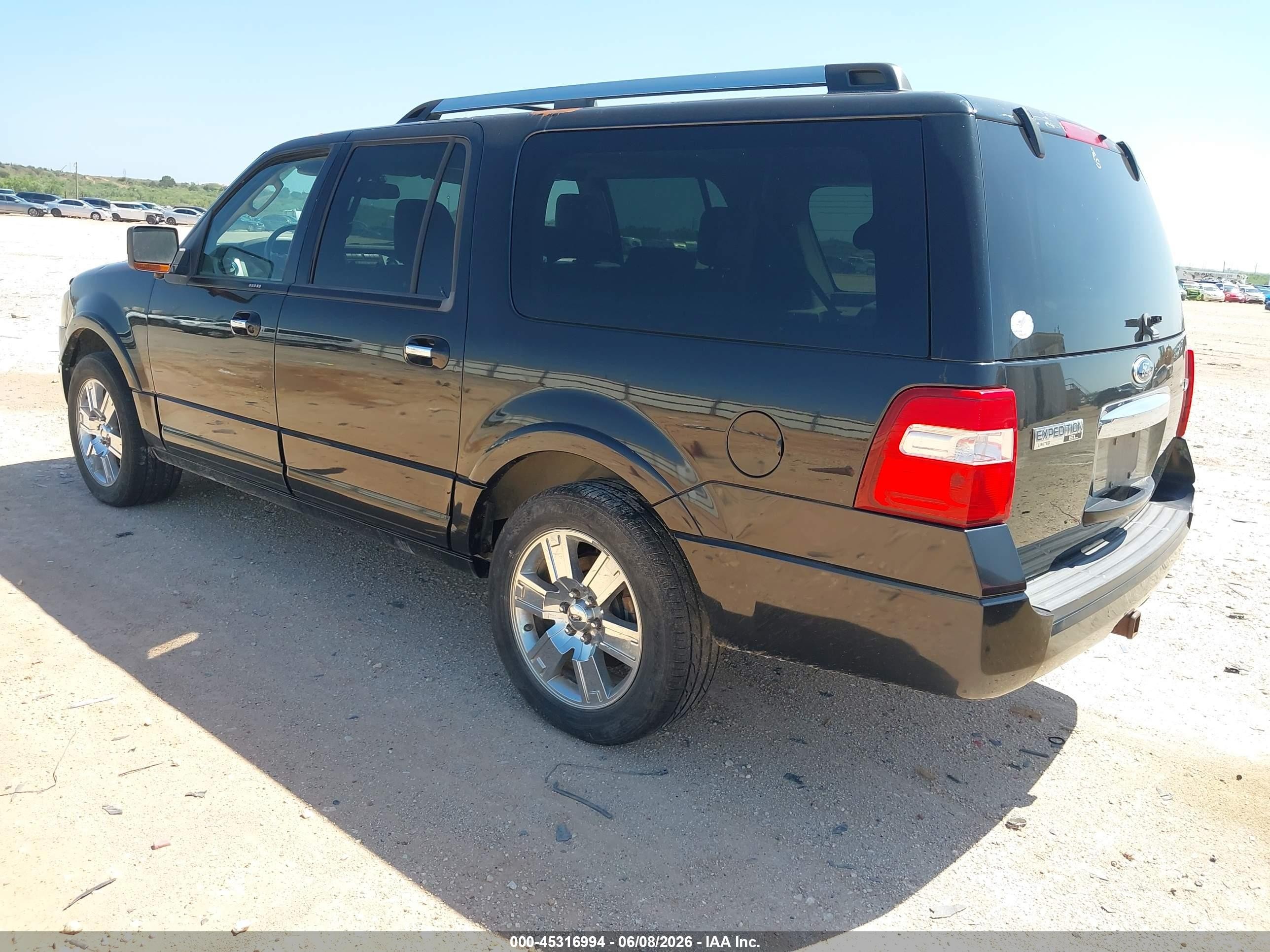 2010 Ford Expedition El Limited Black vin: 1FMJK1K59AEB65932
