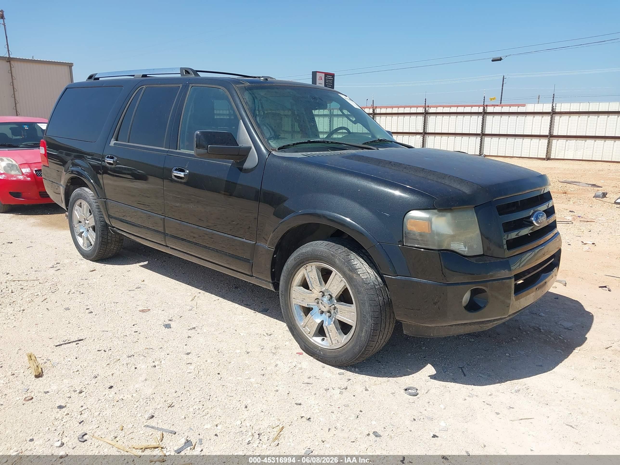 2010 Ford Expedition El Limited Black vin: 1FMJK1K59AEB65932