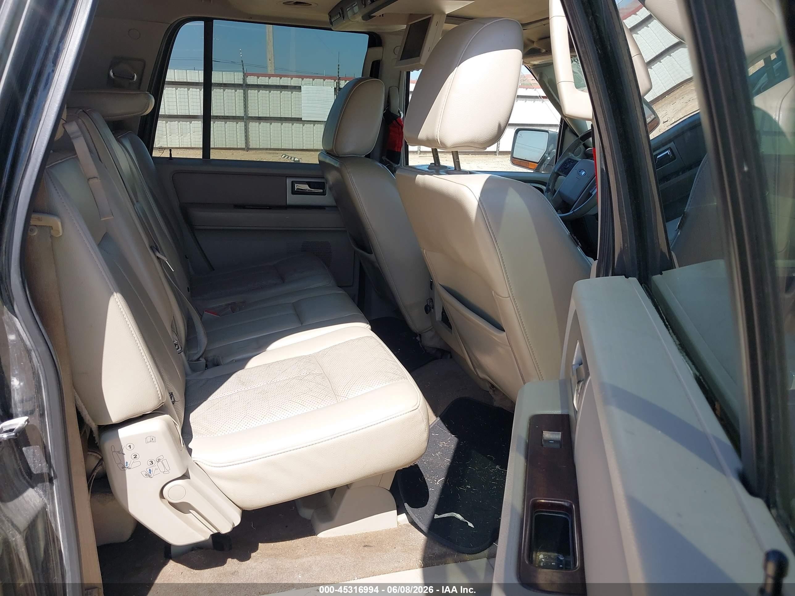 2010 Ford Expedition El Limited Black vin: 1FMJK1K59AEB65932