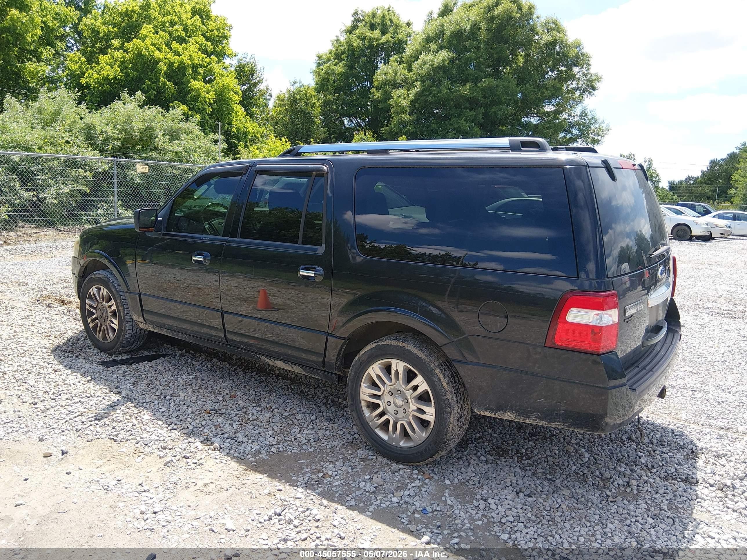2011 Ford Expedition El Limited Черный vin: 1FMJK1K59BEF35505