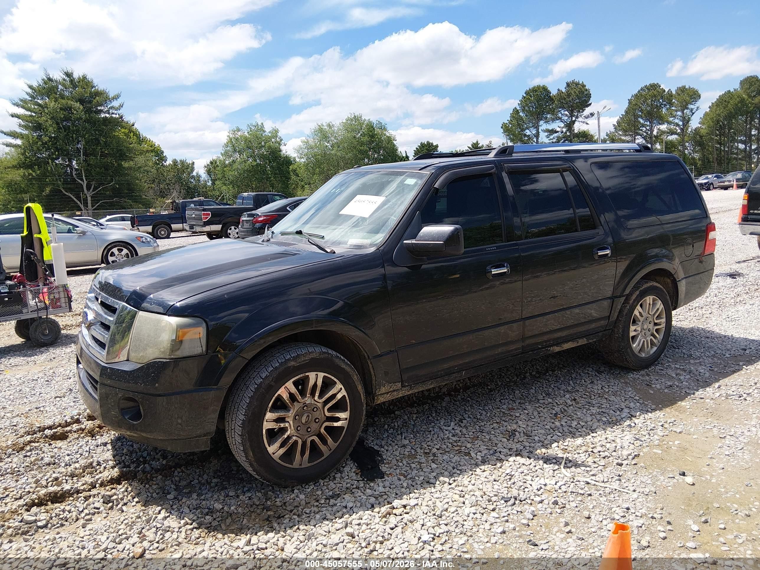 2011 Ford Expedition El Limited Черный vin: 1FMJK1K59BEF35505