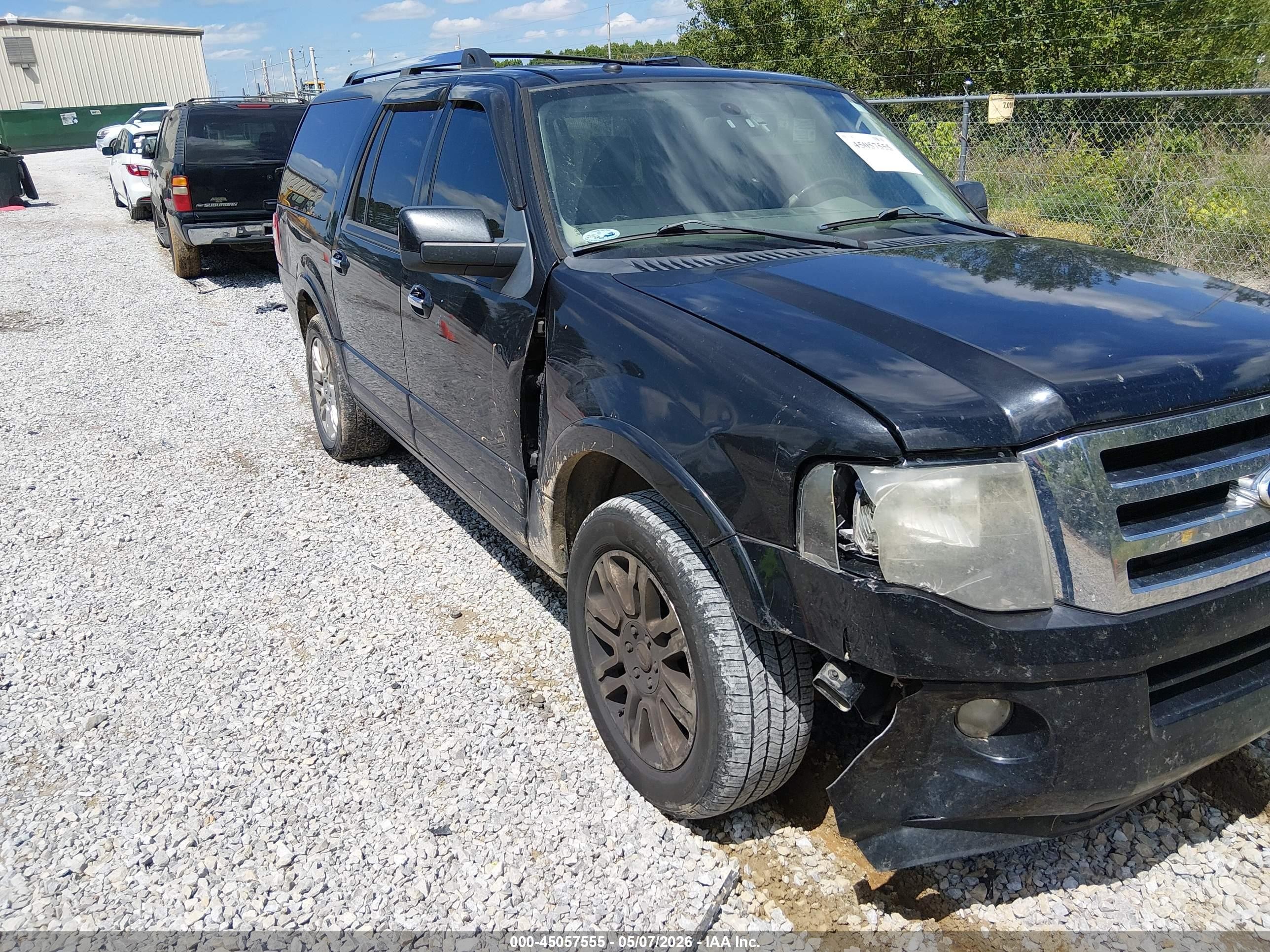 2011 Ford Expedition El Limited Черный vin: 1FMJK1K59BEF35505