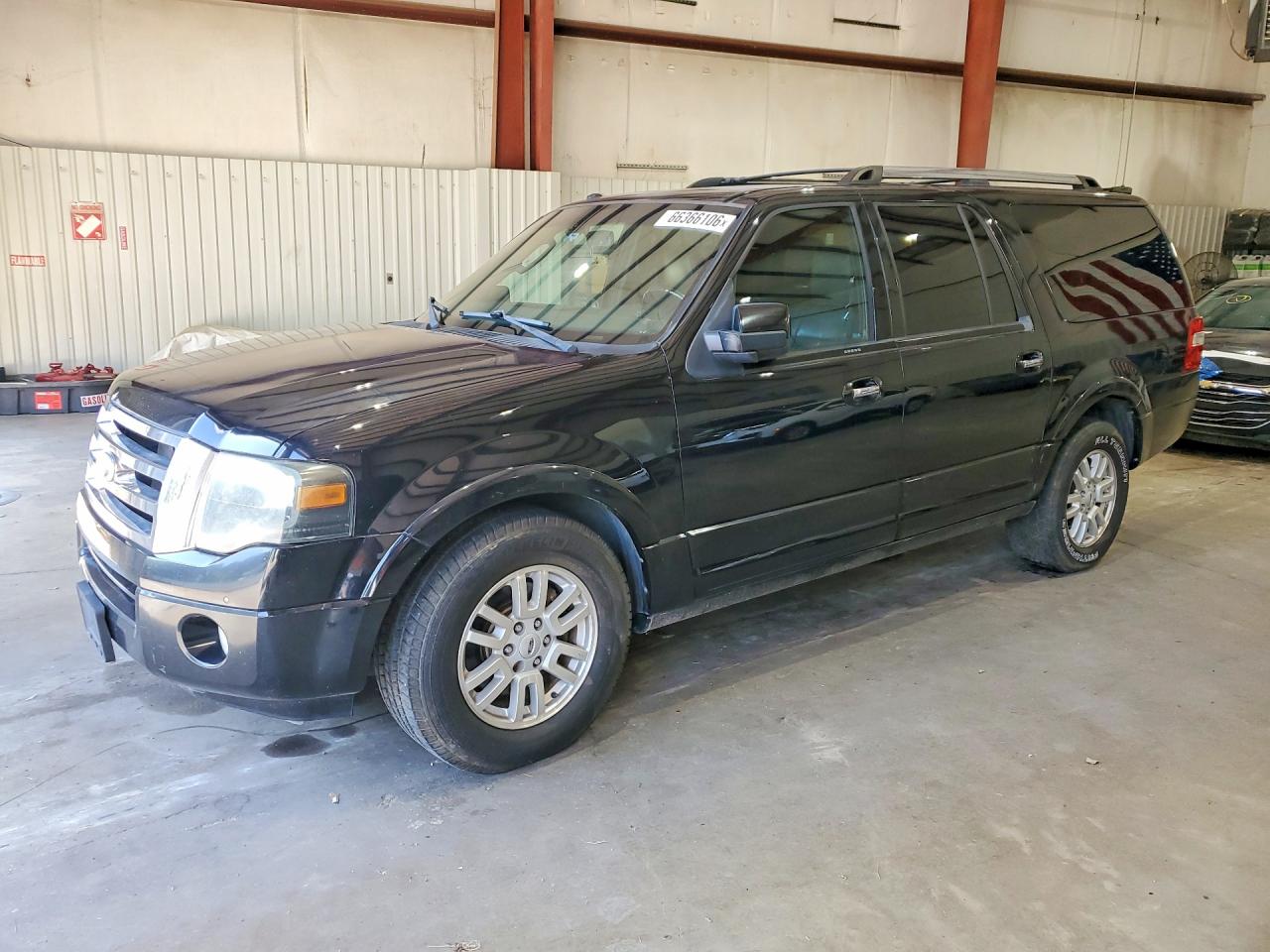 2012 Ford Expedition El Limited Black vin: 1FMJK1K59CEF04885