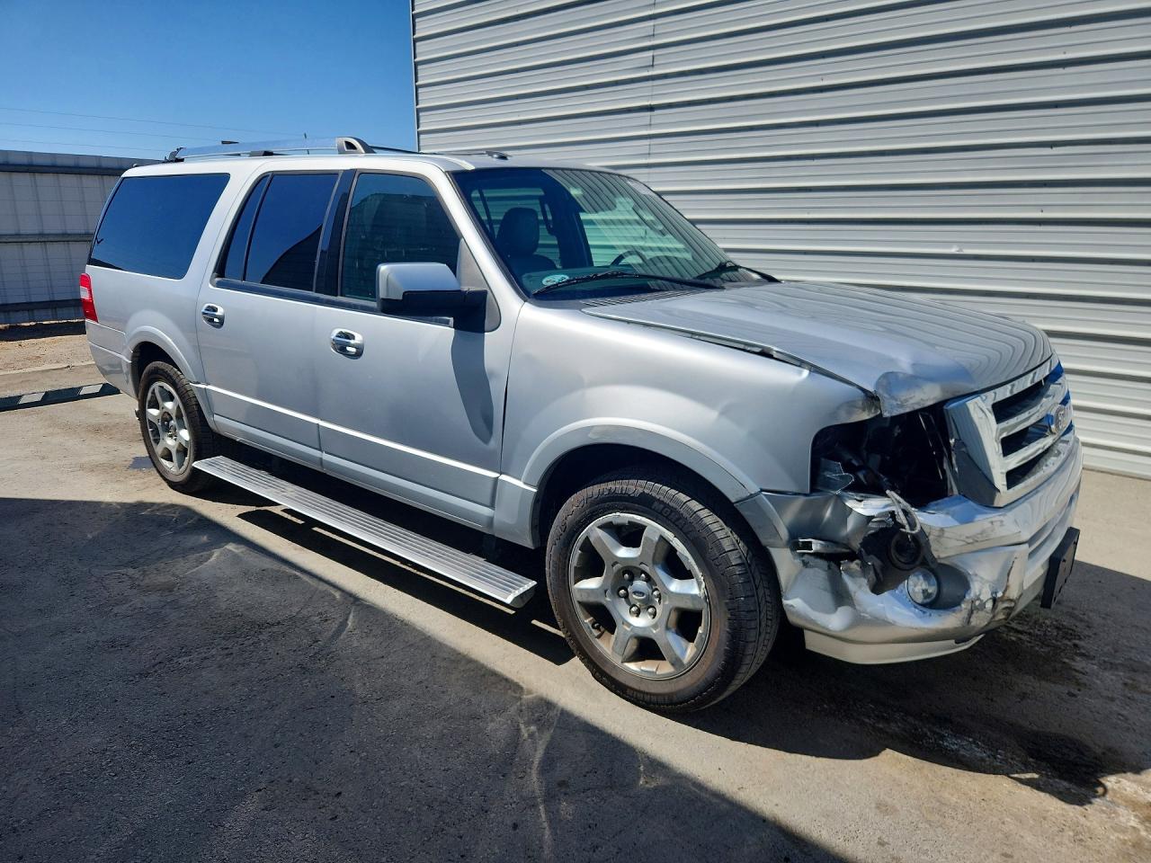 2014 Ford Expedition El Limited Серебряный vin: 1FMJK1K59EEF65995