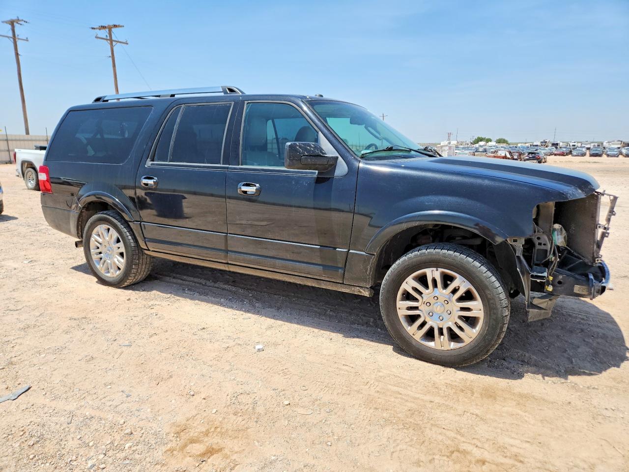 2012 Ford Expedition El Limited Черный vin: 1FMJK1K5XCEF29293