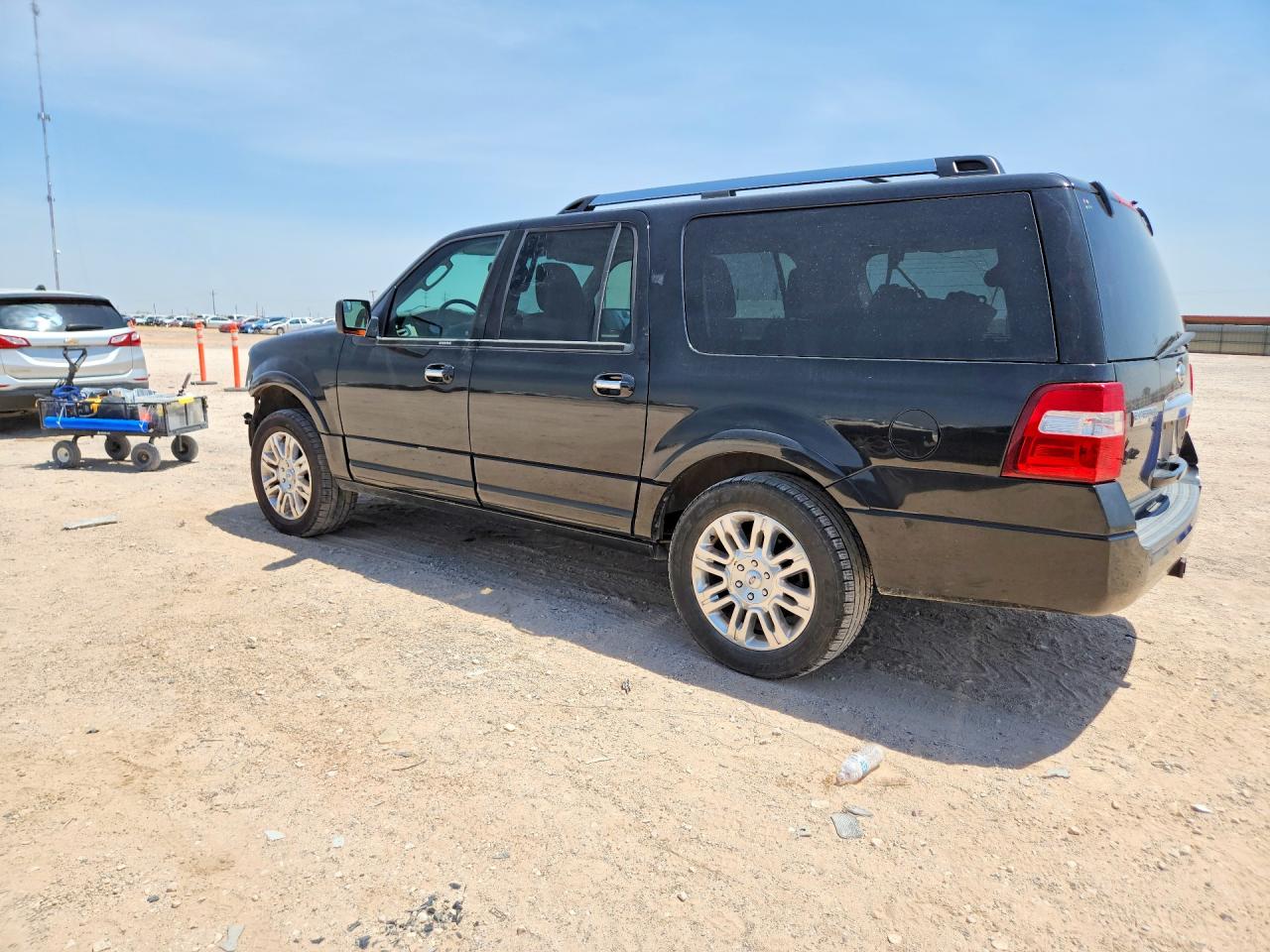 2012 Ford Expedition El Limited Черный vin: 1FMJK1K5XCEF29293
