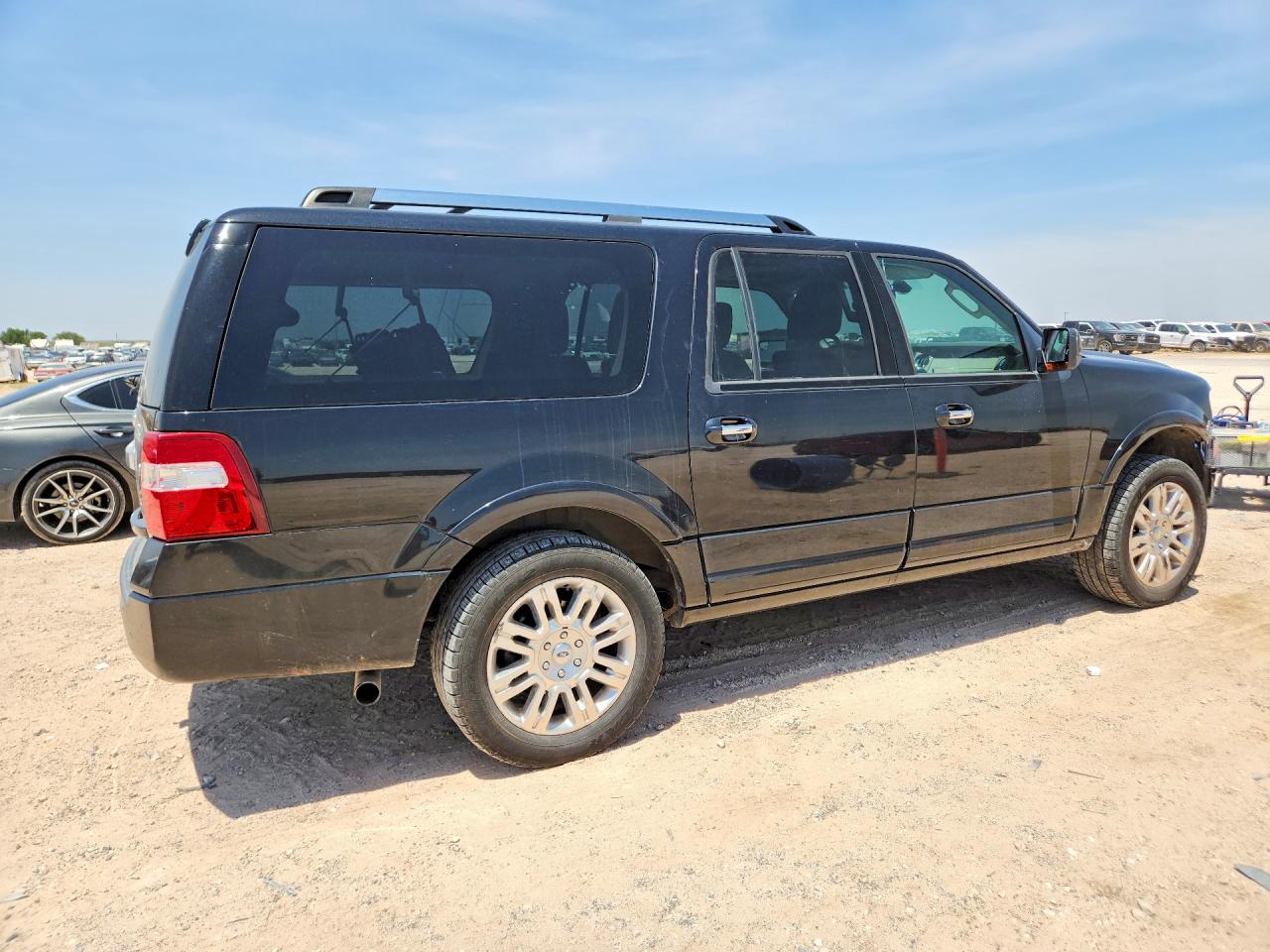 2012 Ford Expedition El Limited Черный vin: 1FMJK1K5XCEF29293