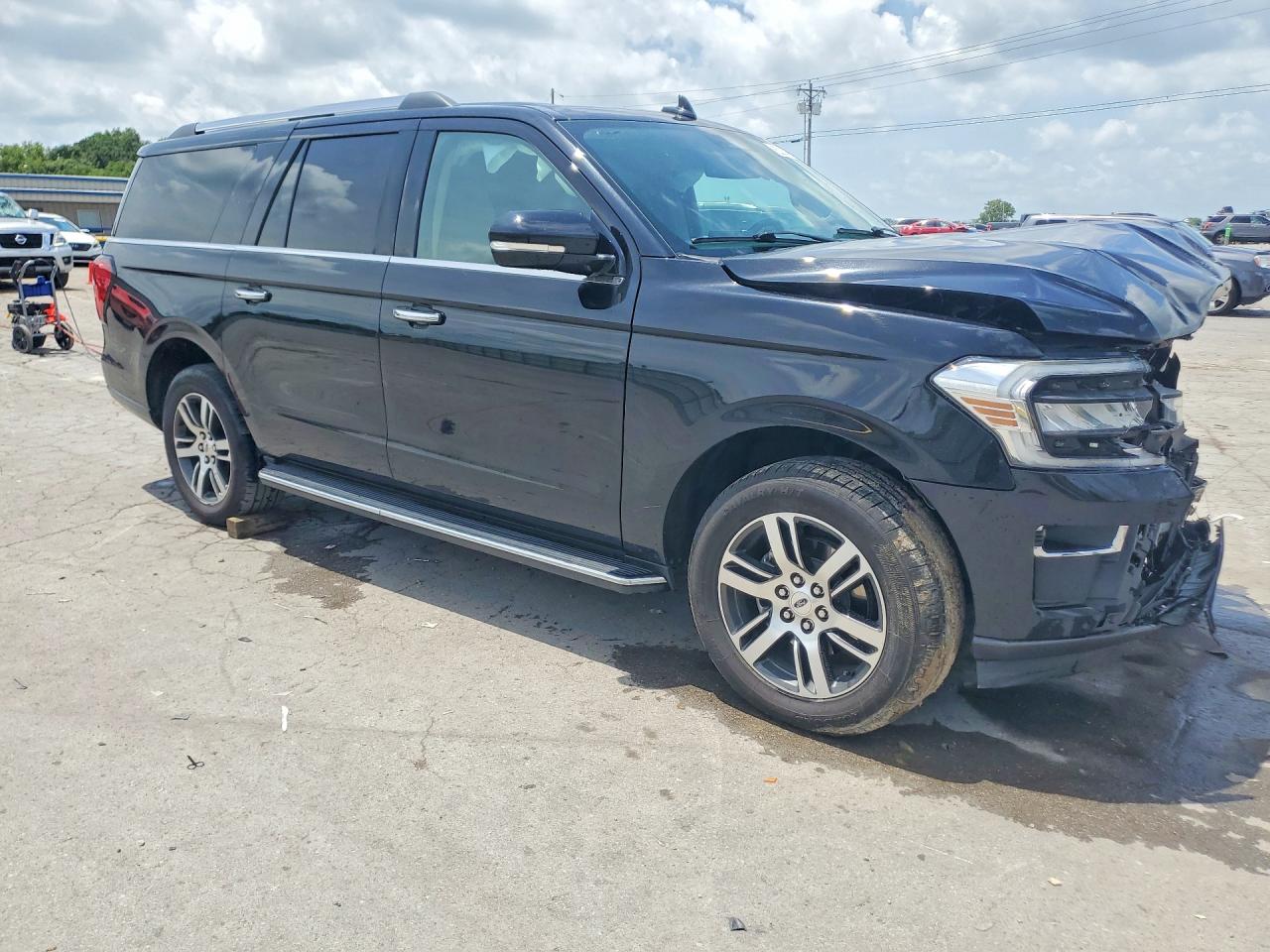 2023 Ford Expedition Max Limited Черный vin: 1FMJK1K82PEA40449