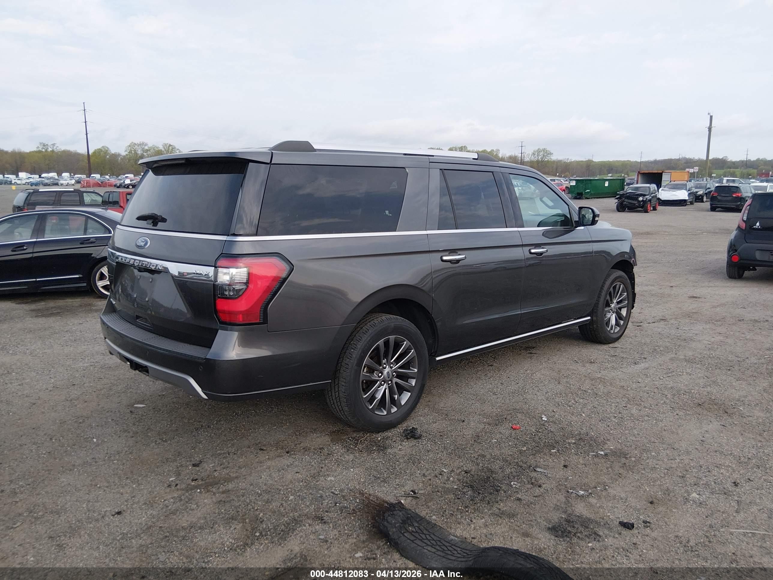 2020 Ford Expedition Limited Max Gray vin: 1FMJK1KT0LEA38312