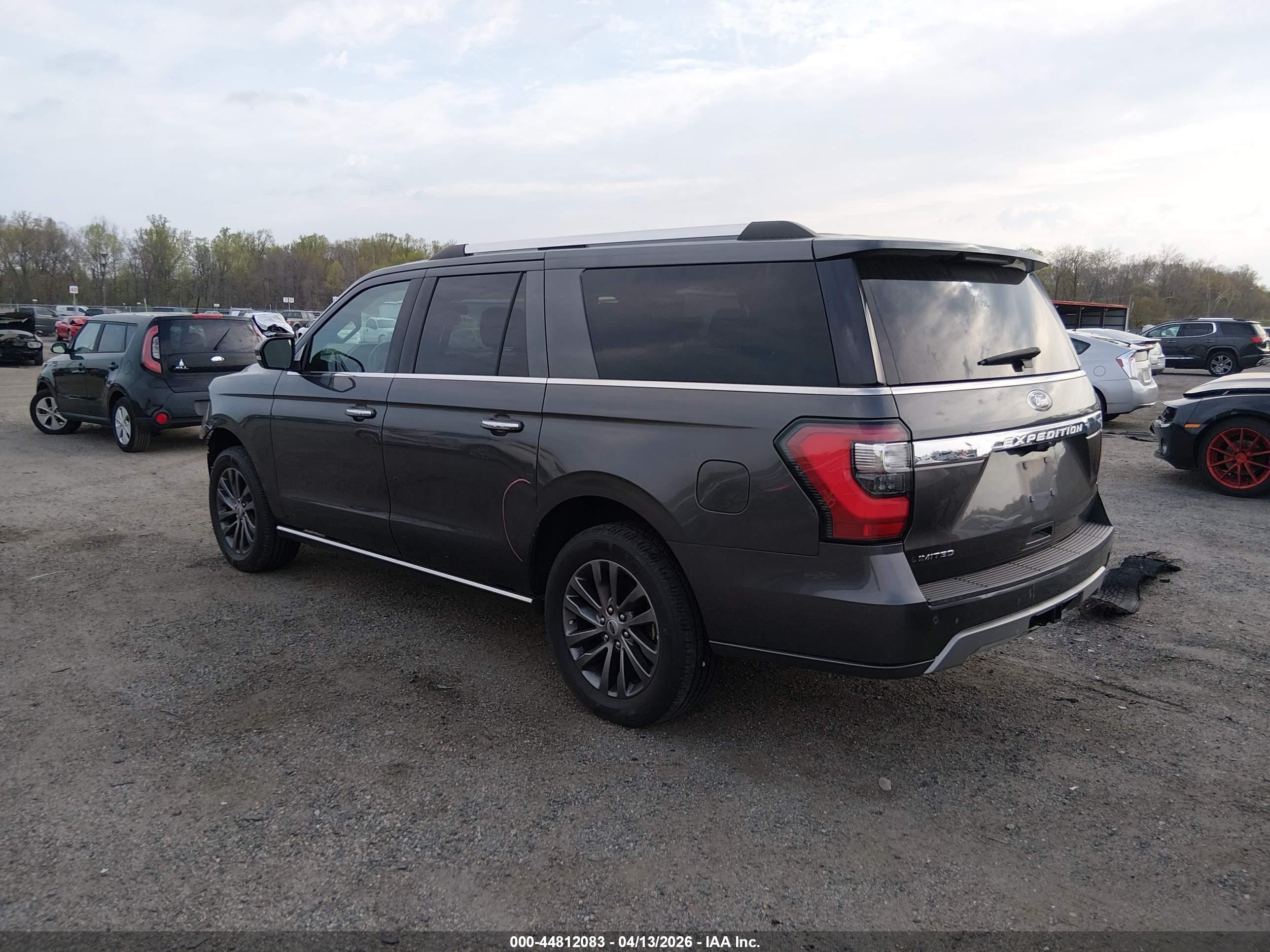 2020 Ford Expedition Limited Max Gray vin: 1FMJK1KT0LEA38312