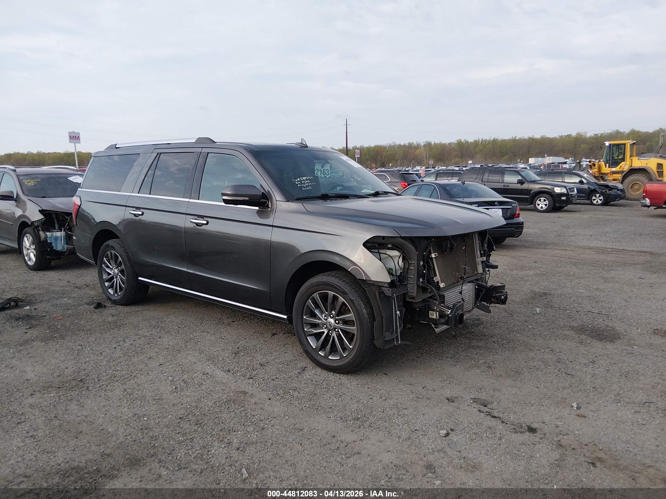 2020 Ford Expedition Limited Max Gray vin: 1FMJK1KT0LEA38312