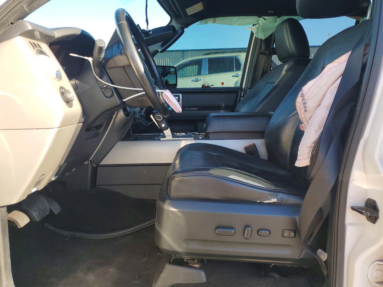 2015 Ford Expedition El Limited White vin: 1FMJK1KT1FEF01157