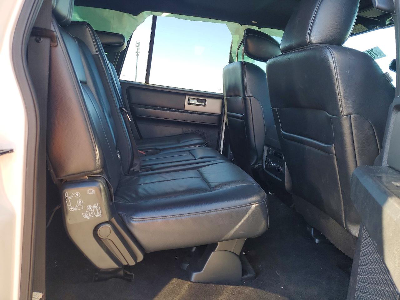 2015 Ford Expedition El Limited White vin: 1FMJK1KT1FEF01157
