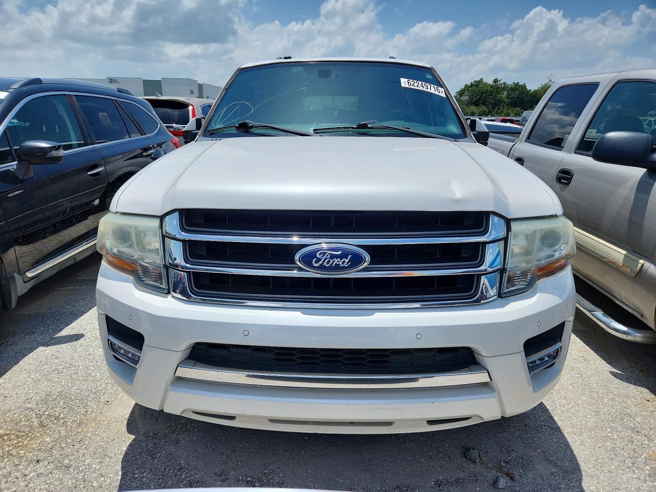 2015 Ford Expedition El Limited White vin: 1FMJK1KT1FEF01157