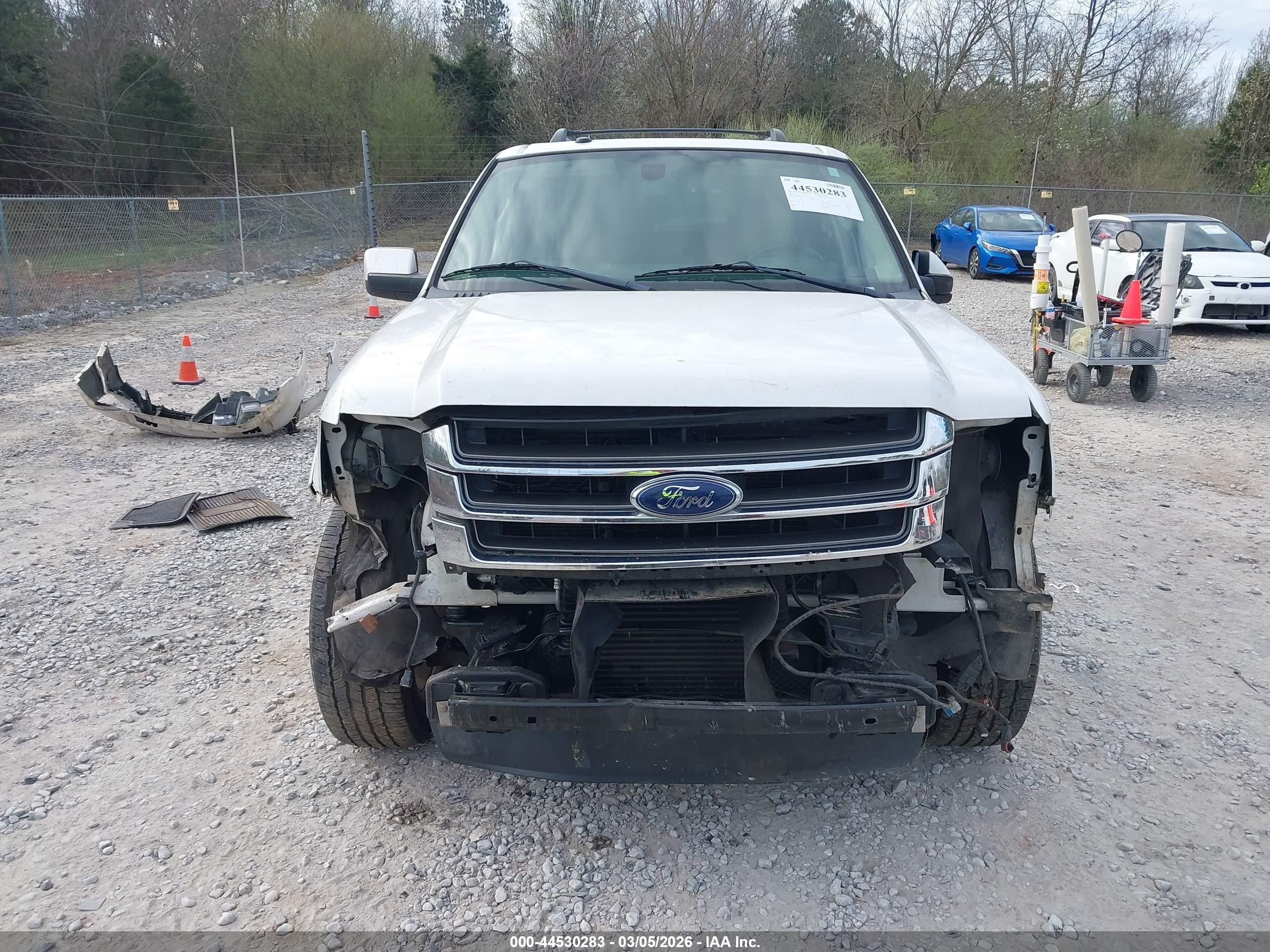 2015 Ford Expedition El Limited White vin: 1FMJK1KT1FEF17424