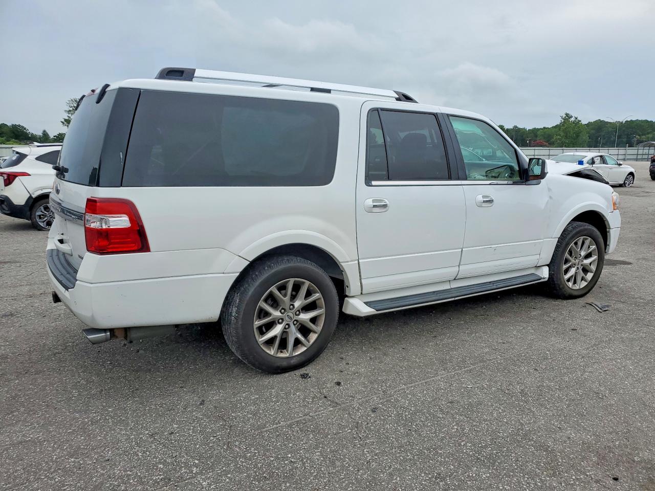 2017 Ford Expedition El Limited White vin: 1FMJK1KT5HEA57686