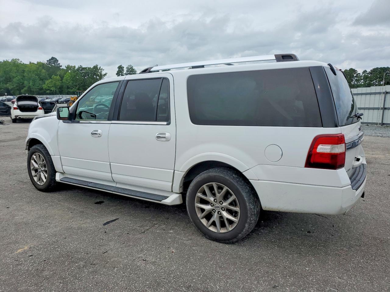 2017 Ford Expedition El Limited White vin: 1FMJK1KT5HEA57686