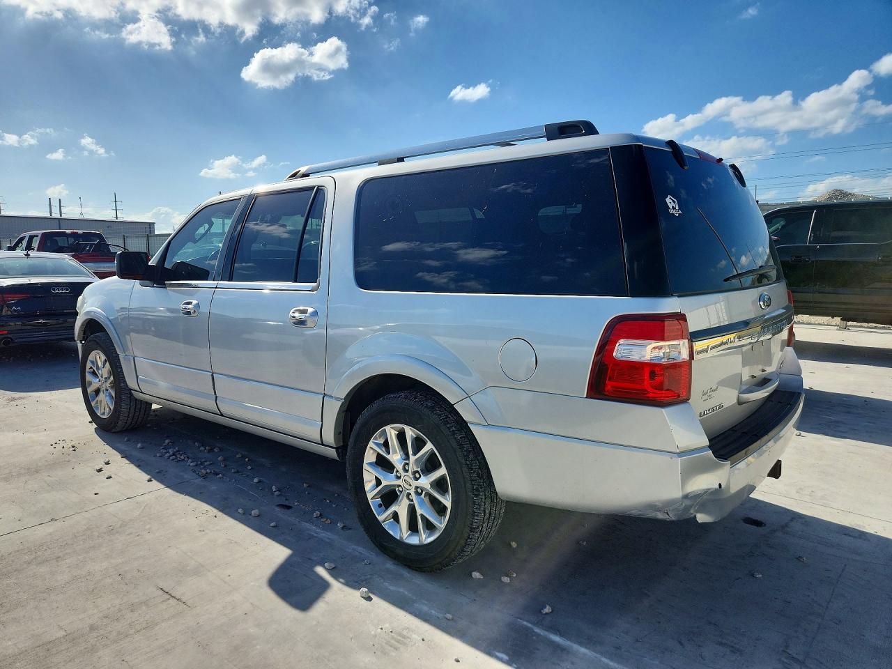 2015 Ford Expedition El Limited Silver vin: 1FMJK1KT6FEF12879