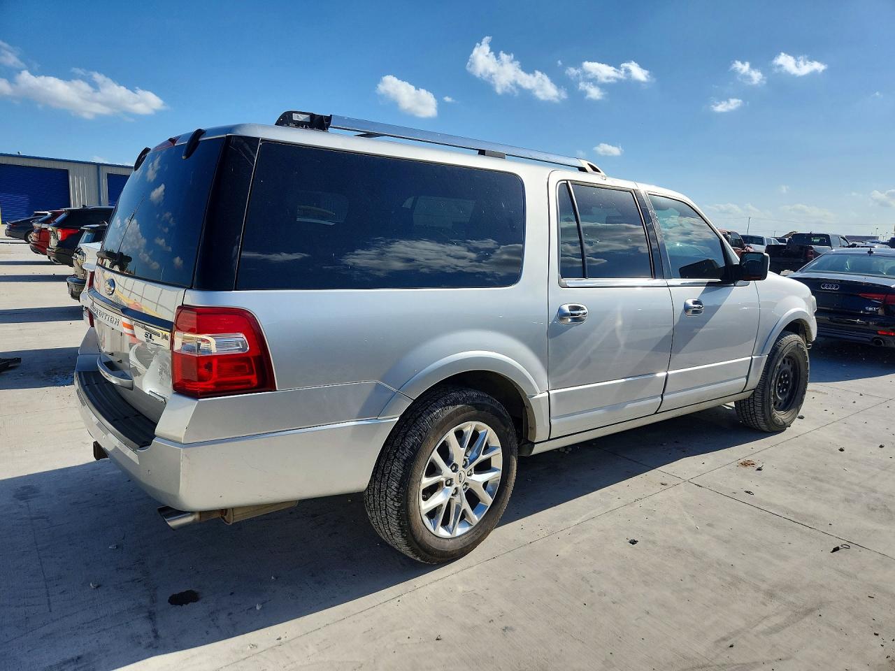 2015 Ford Expedition El Limited Silver vin: 1FMJK1KT6FEF12879
