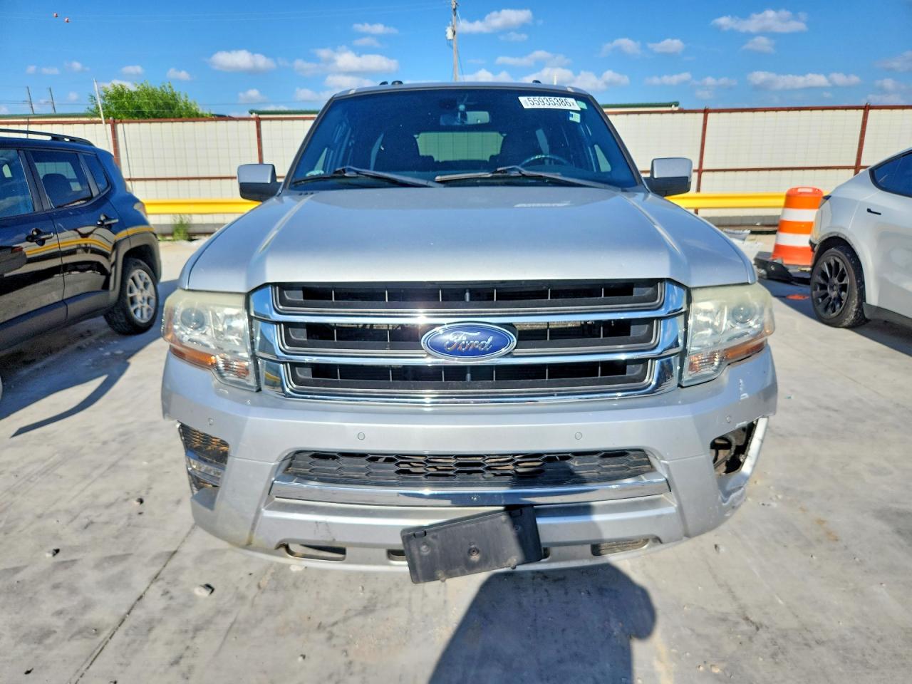 2015 Ford Expedition El Limited Silver vin: 1FMJK1KT6FEF12879