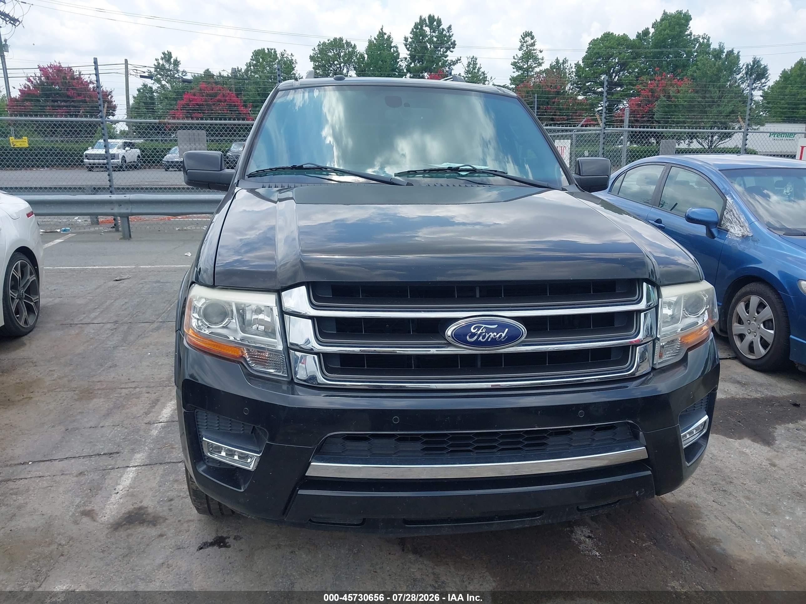 2015 Ford Expedition El Limited Black vin: 1FMJK1KT6FEF17385