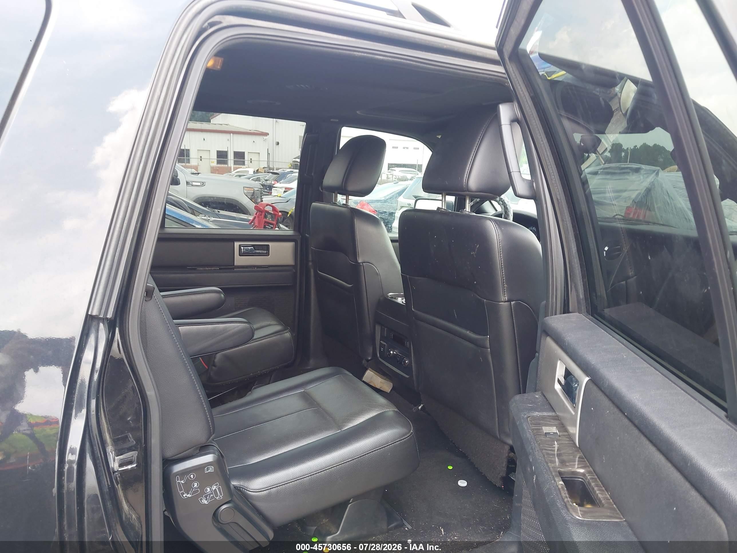 2015 Ford Expedition El Limited Black vin: 1FMJK1KT6FEF17385