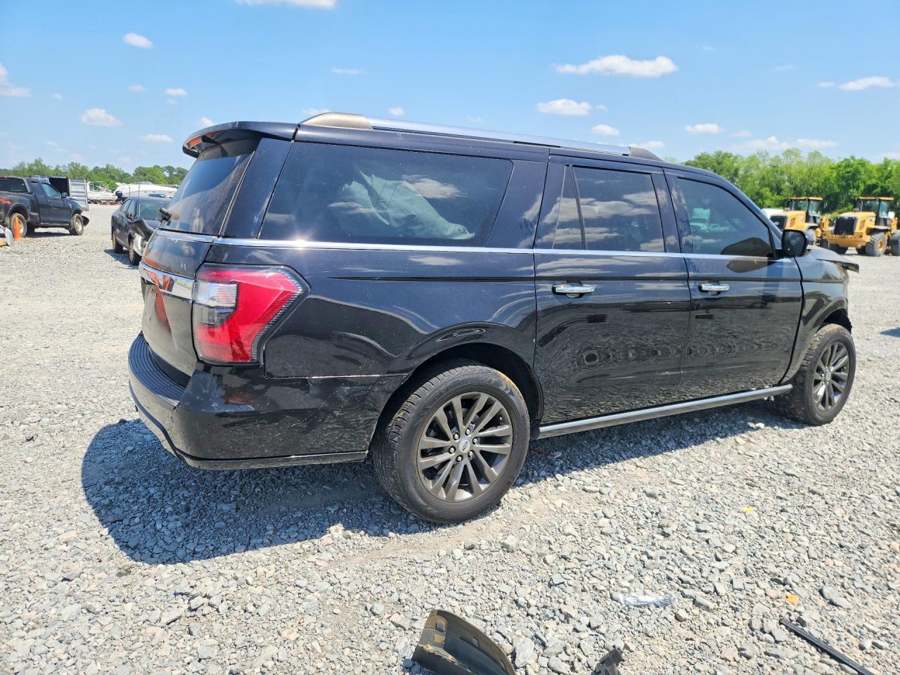 2020 Ford Expedition Max Limited Black vin: 1FMJK1KT7LEA38971