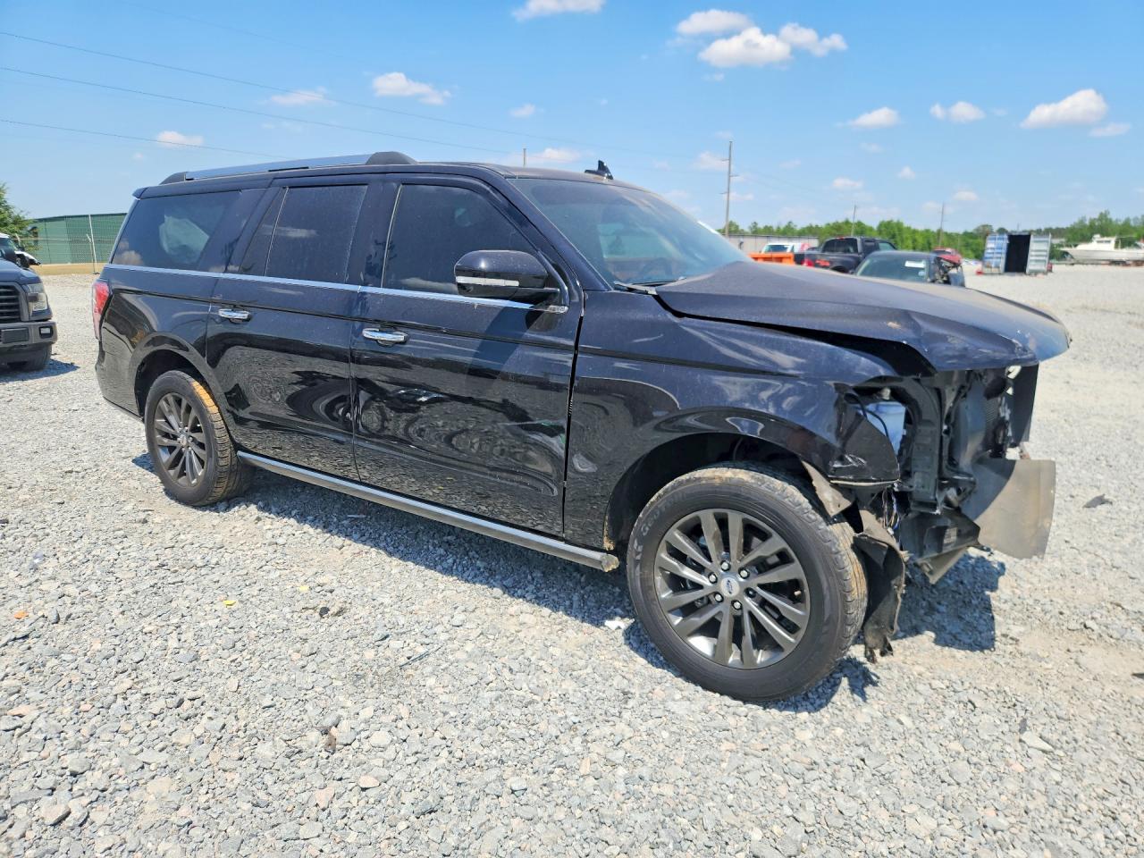 2020 Ford Expedition Max Limited Black vin: 1FMJK1KT7LEA38971