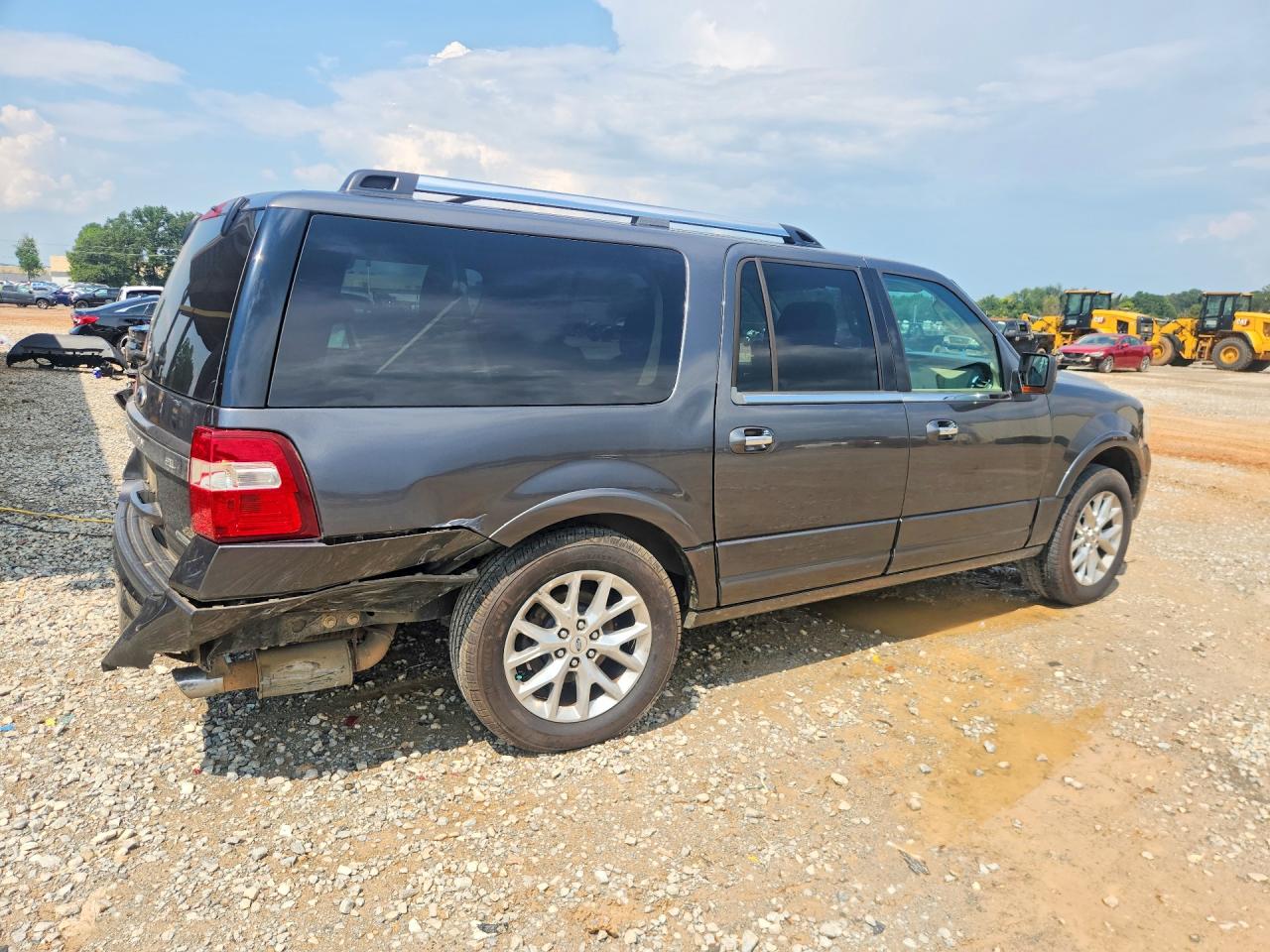 2015 Ford Expedition El Limited Charcoal vin: 1FMJK1KT9FEF01469
