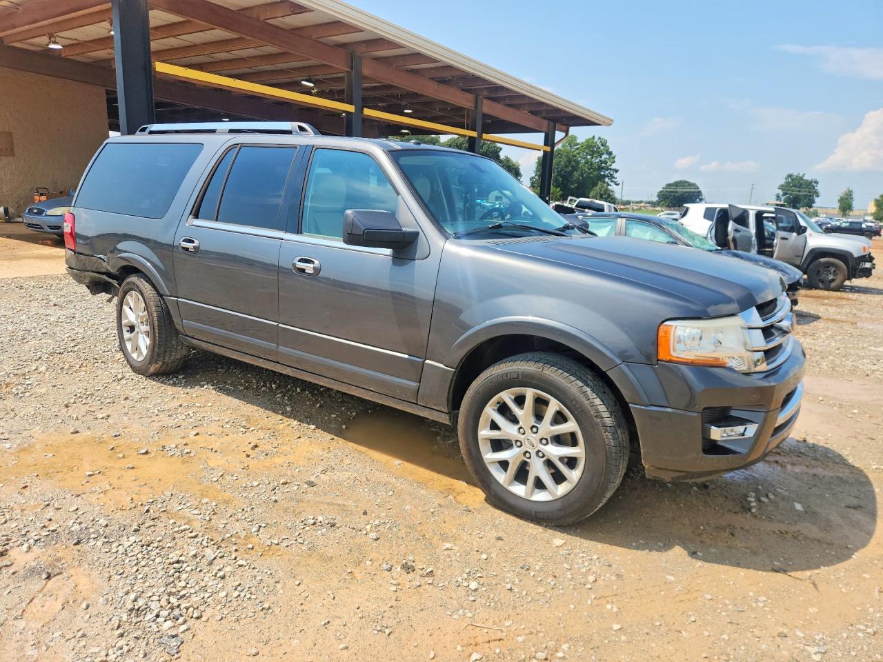 2015 Ford Expedition El Limited Charcoal vin: 1FMJK1KT9FEF01469