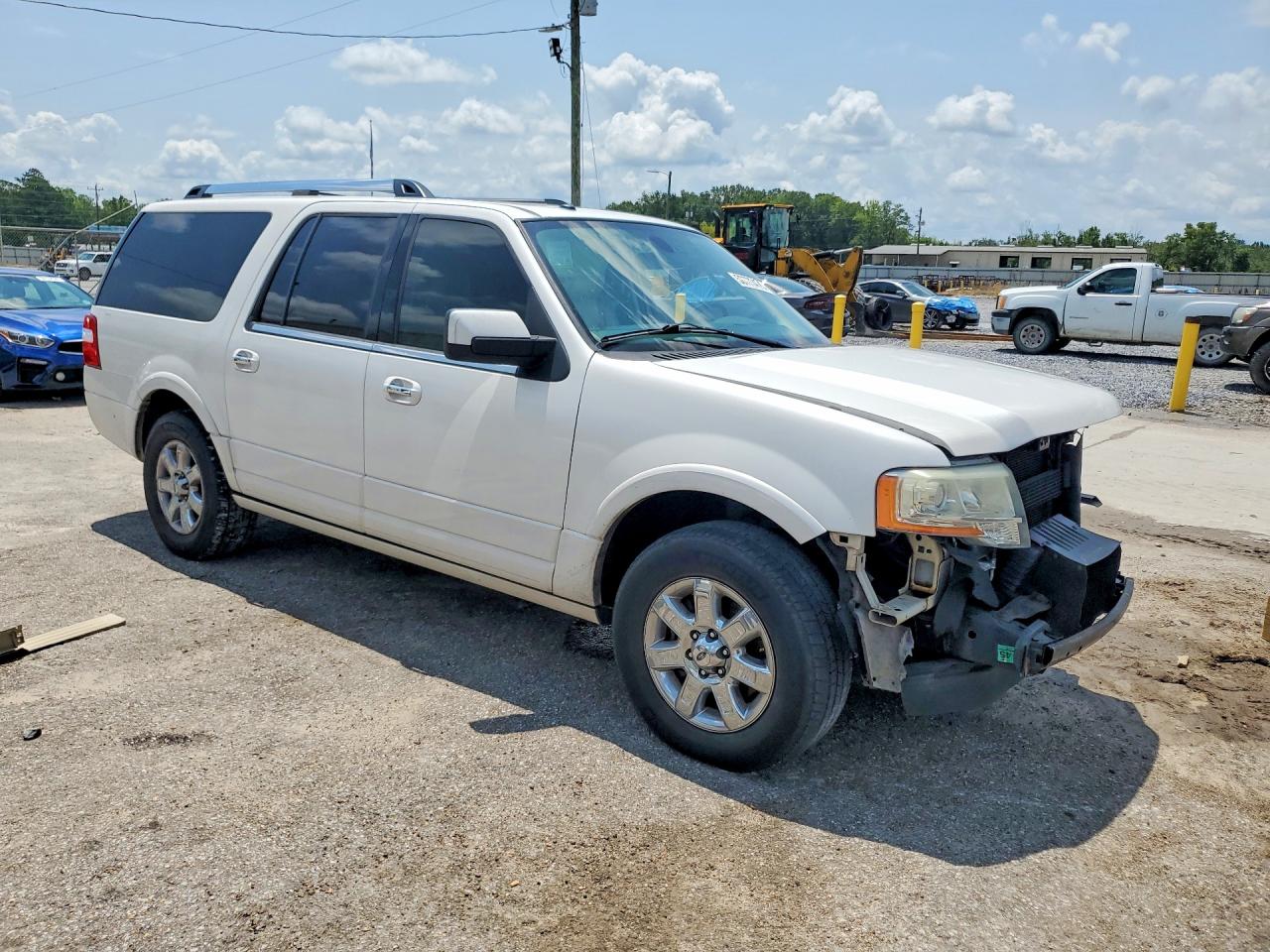 2015 Ford Expedition El Limited White vin: 1FMJK1KTXFEF20001