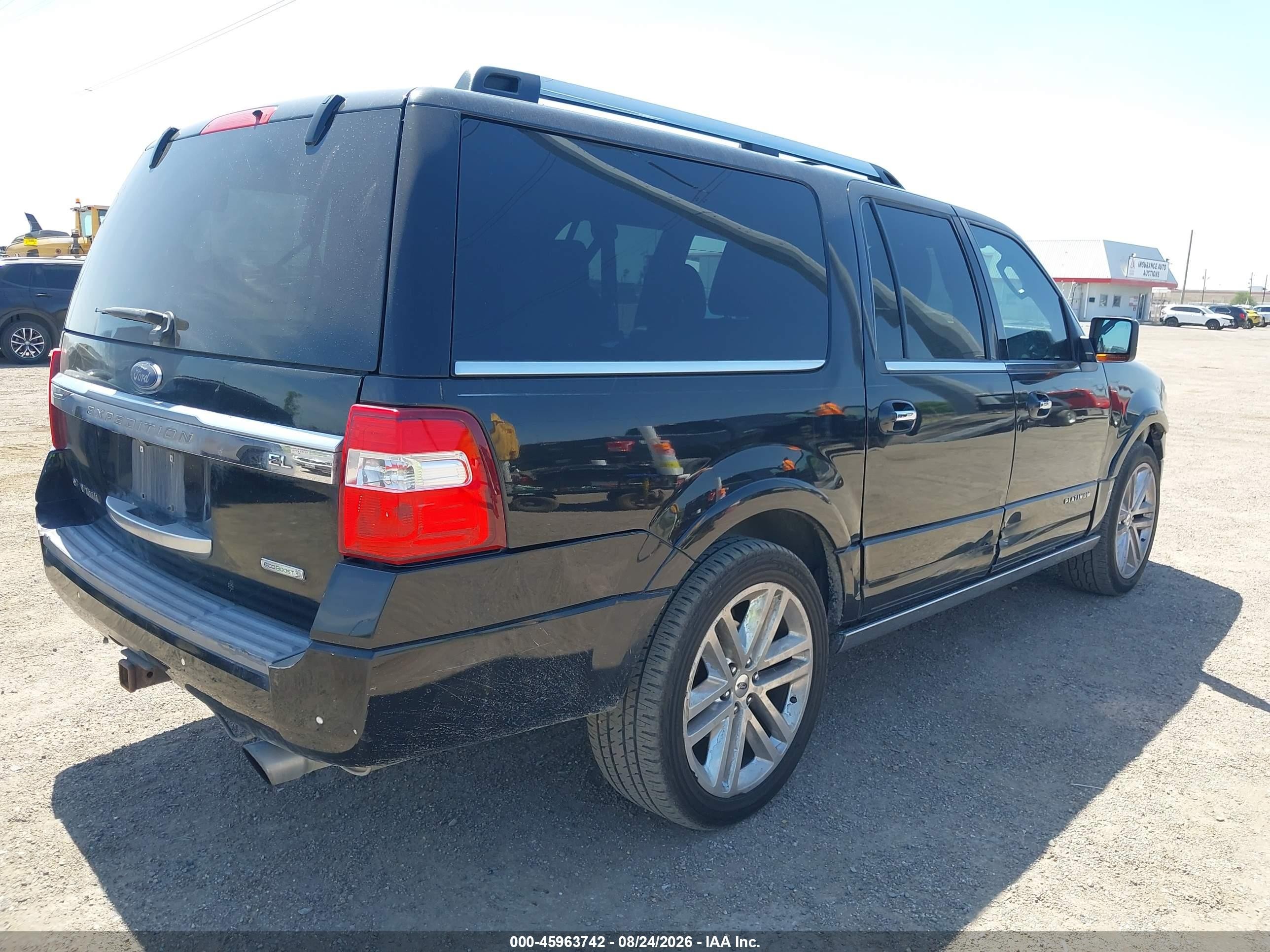 2015 Ford Expedition El Platinum Black vin: 1FMJK1LT0FEF20474