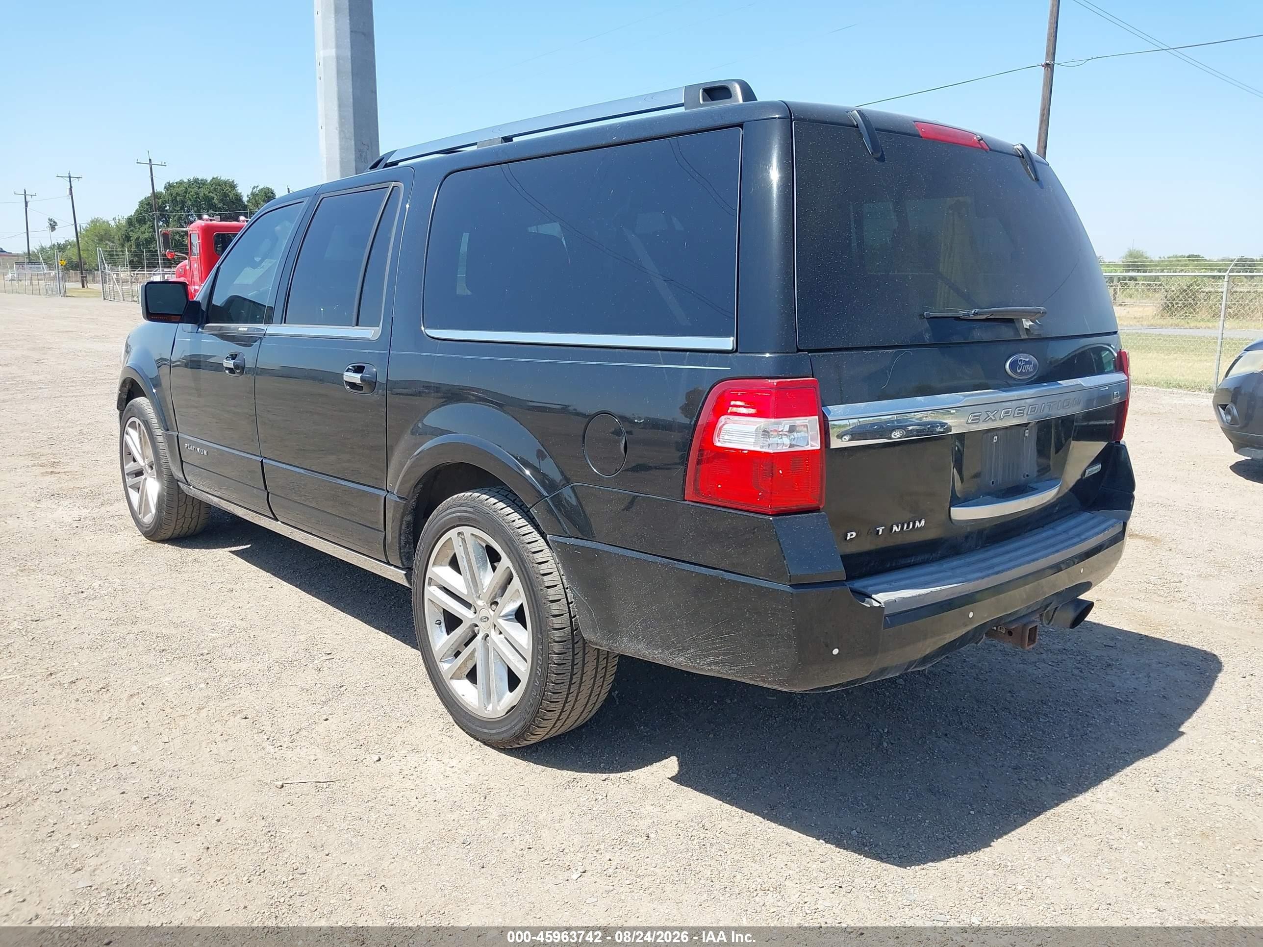 2015 Ford Expedition El Platinum Black vin: 1FMJK1LT0FEF20474