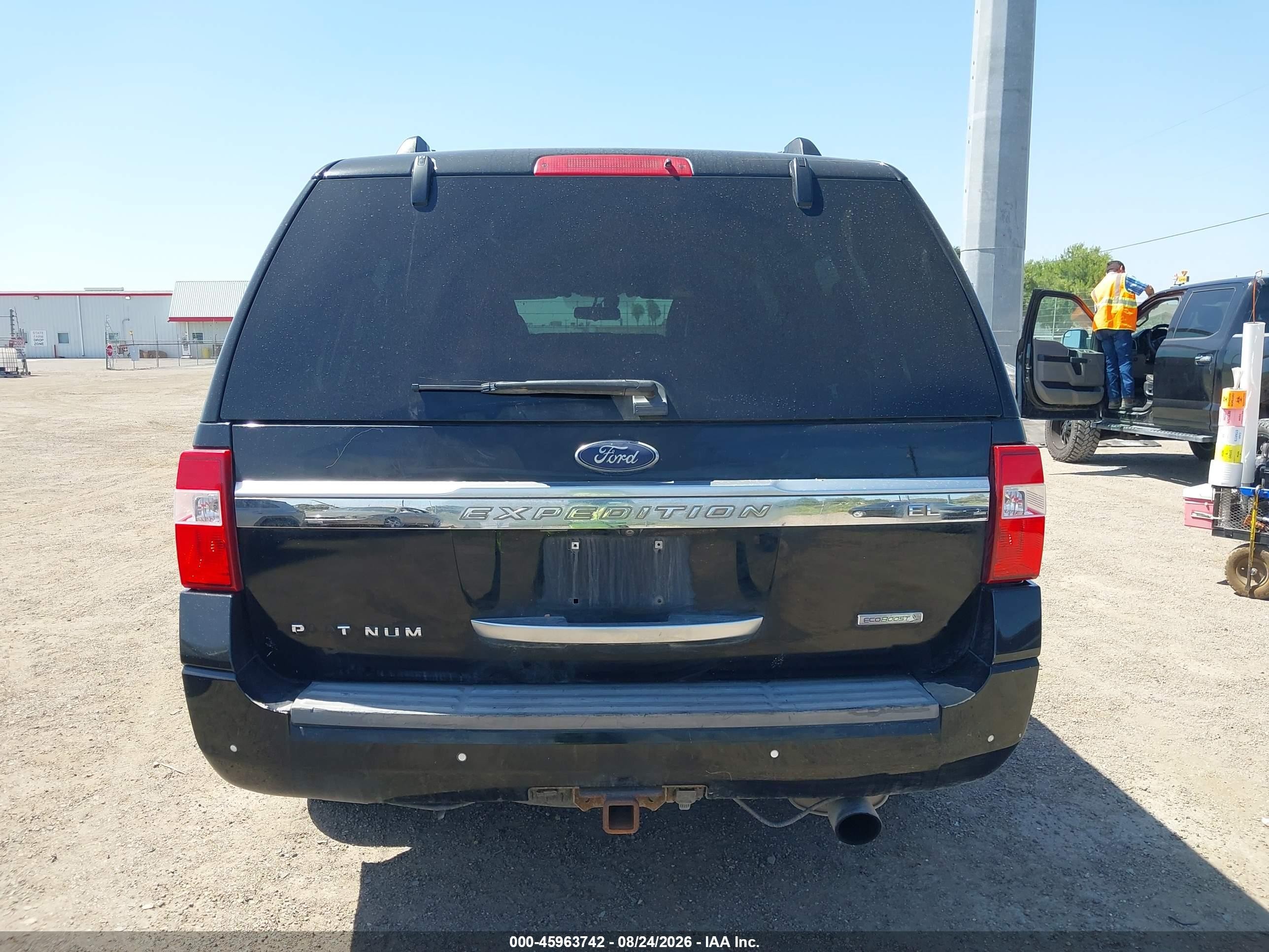 2015 Ford Expedition El Platinum Black vin: 1FMJK1LT0FEF20474