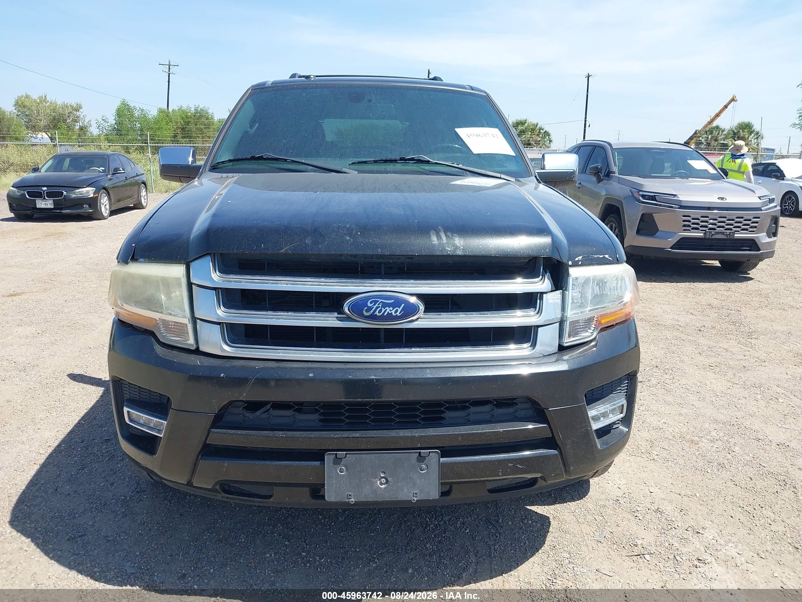 2015 Ford Expedition El Platinum Black vin: 1FMJK1LT0FEF20474